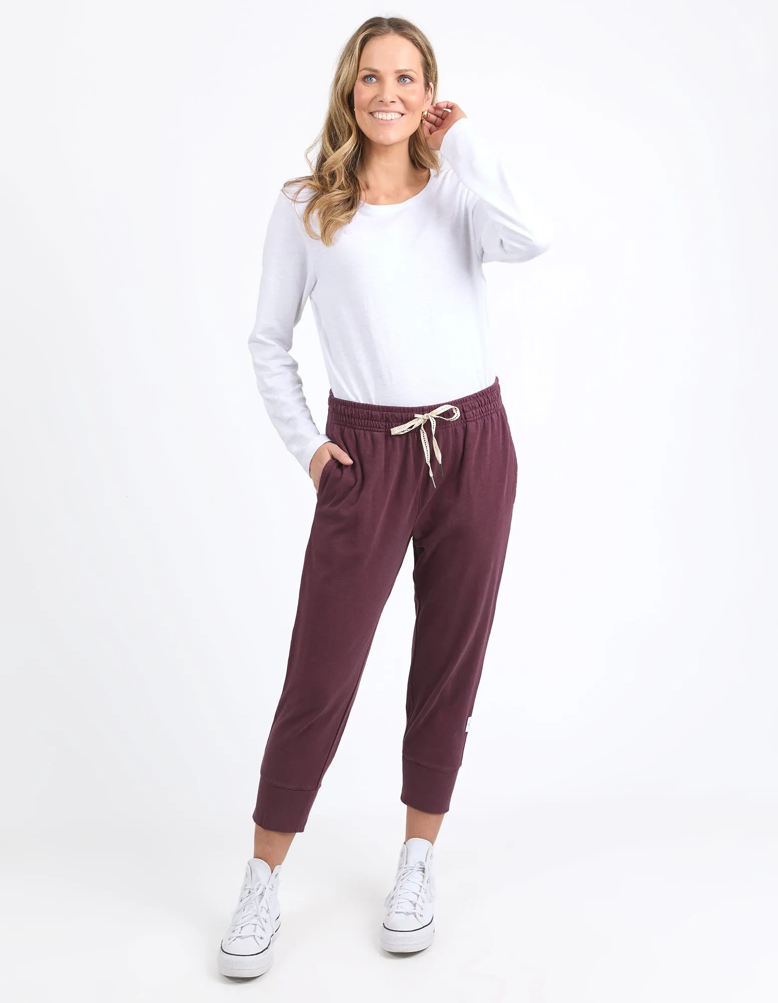 Brunch Pant Merlot sold by Elm Lifestyle product image thumbnail 3