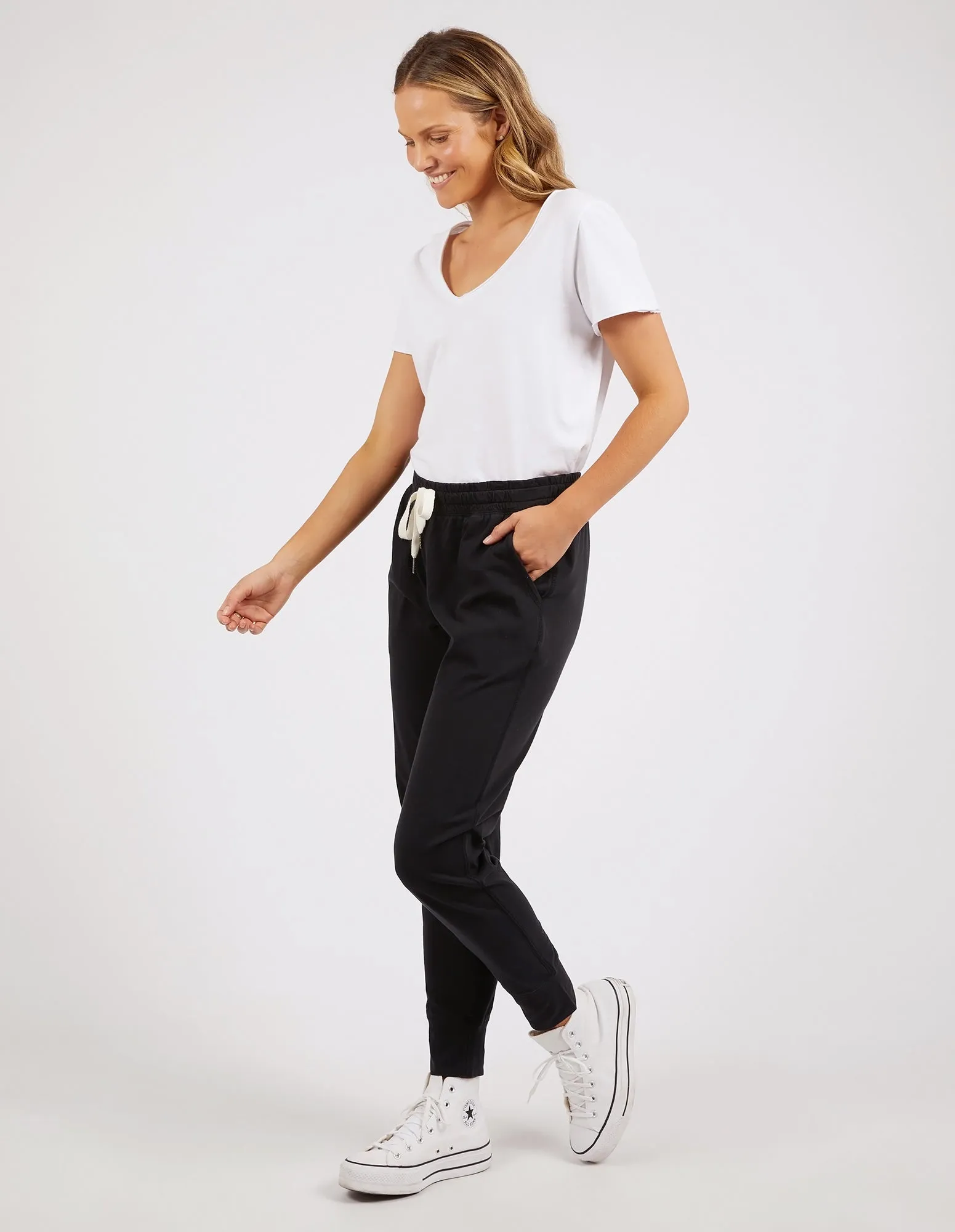 Wash Out Lounge Pant Washed Black sold by Elm Lifestyle product image thumbnail 4