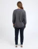 Wynne Crew Washed Black sold by Elm Lifestyle