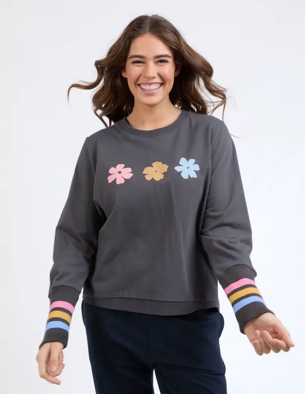 Wynne Crew Washed Black sold by Elm Lifestyle