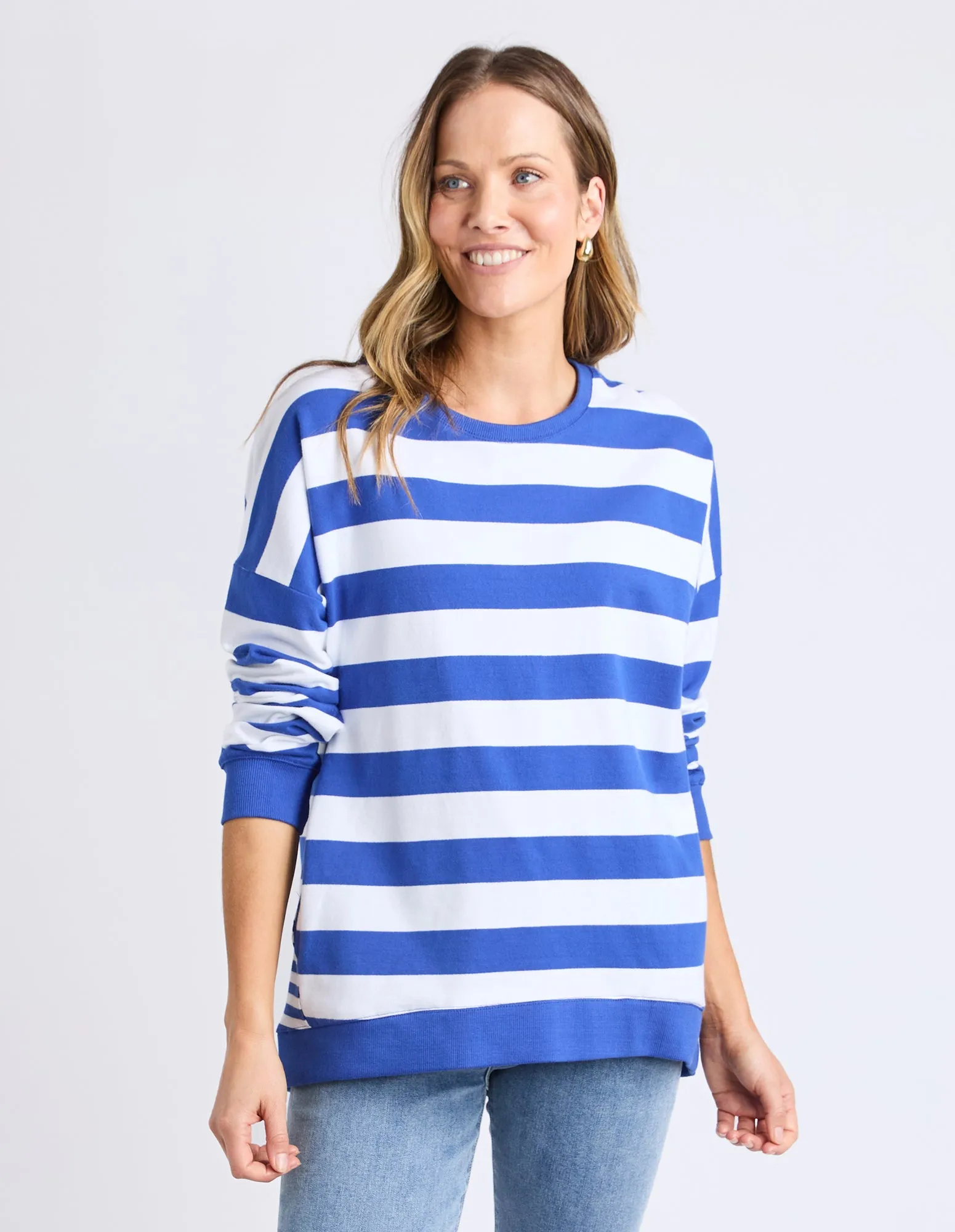 Mill Crew French Blue & White Stripe sold by Elm Lifestyle product image thumbnail 2