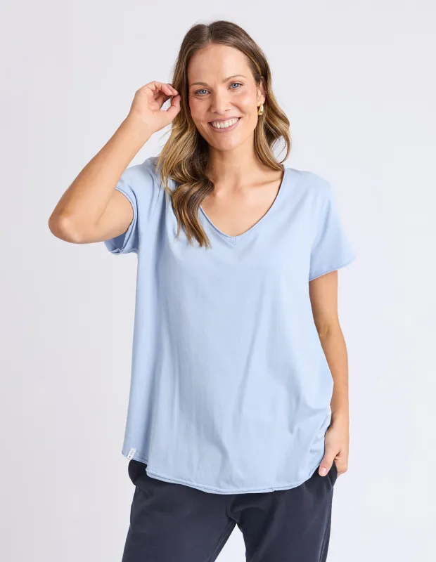 Pima Vee Tee Sky Blue sold by Elm Lifestyle