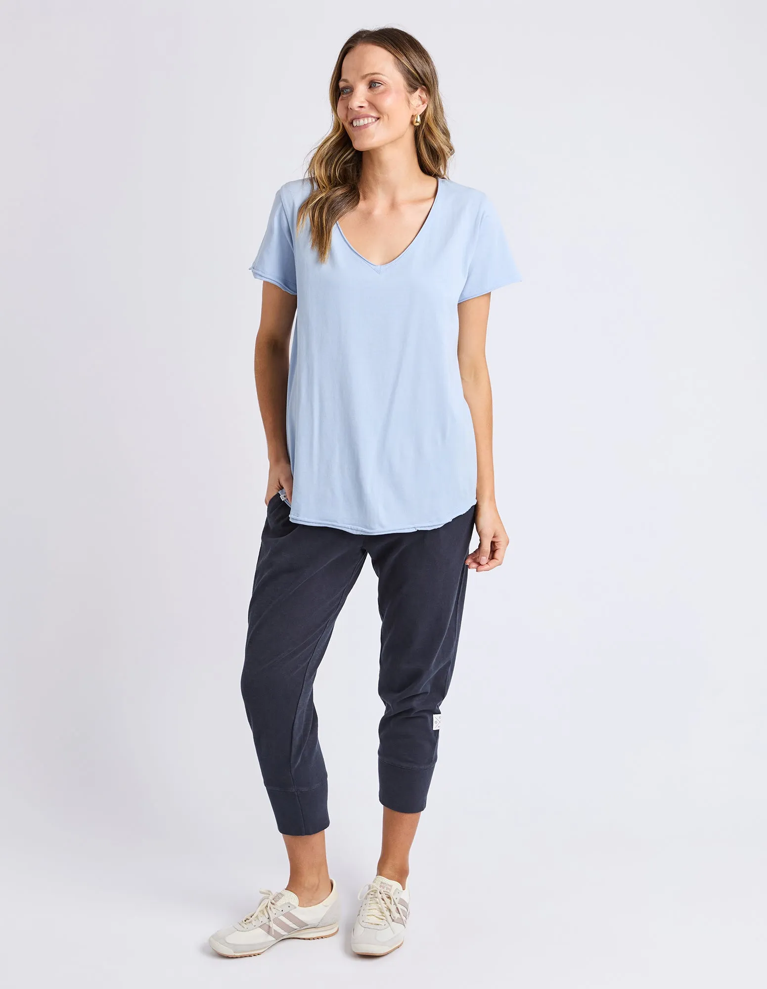 Pima Vee Tee Sky Blue sold by Elm Lifestyle product image thumbnail 2