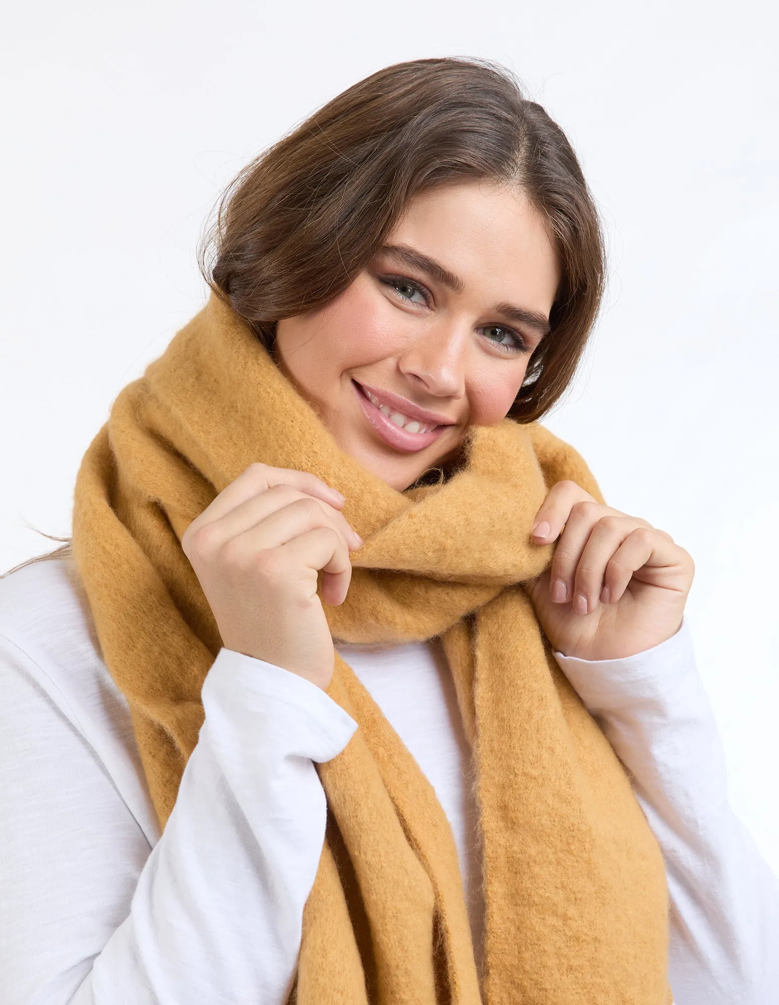 Elm Comfy Scarf Mustard sold by Elm Lifestyle product image thumbnail 2