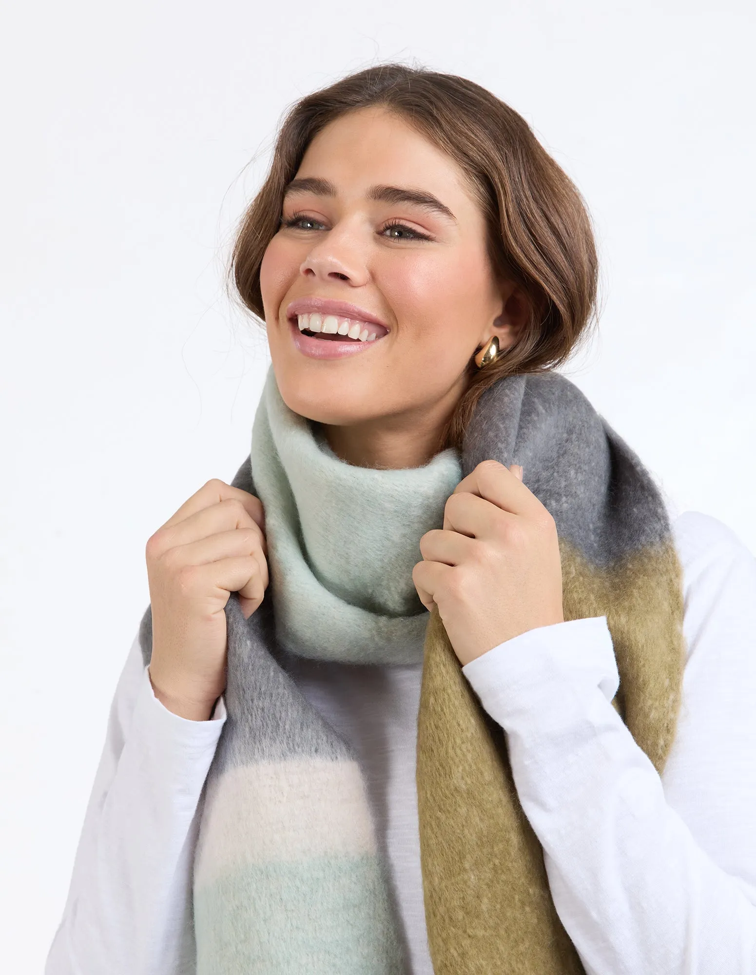 Cue Scarf Multicoloured sold by Elm Lifestyle product image thumbnail 2