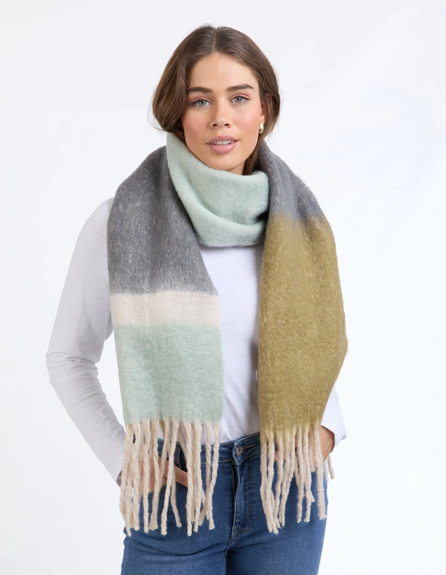Cue Scarf Multicoloured sold by Elm Lifestyle