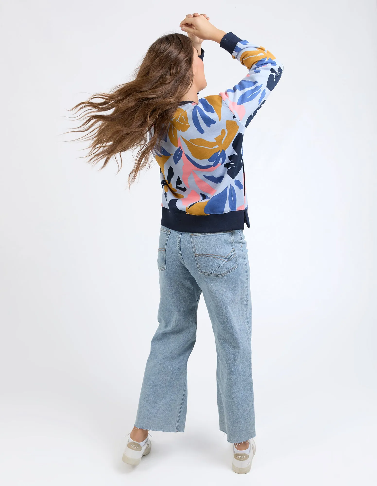 Bleeker Crew All Over Print sold by Elm Lifestyle product image thumbnail 4