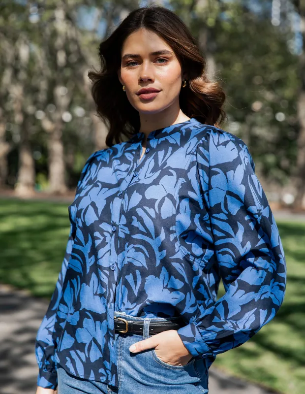 Riley Blouse Riley Floral Print sold by Elm Lifestyle