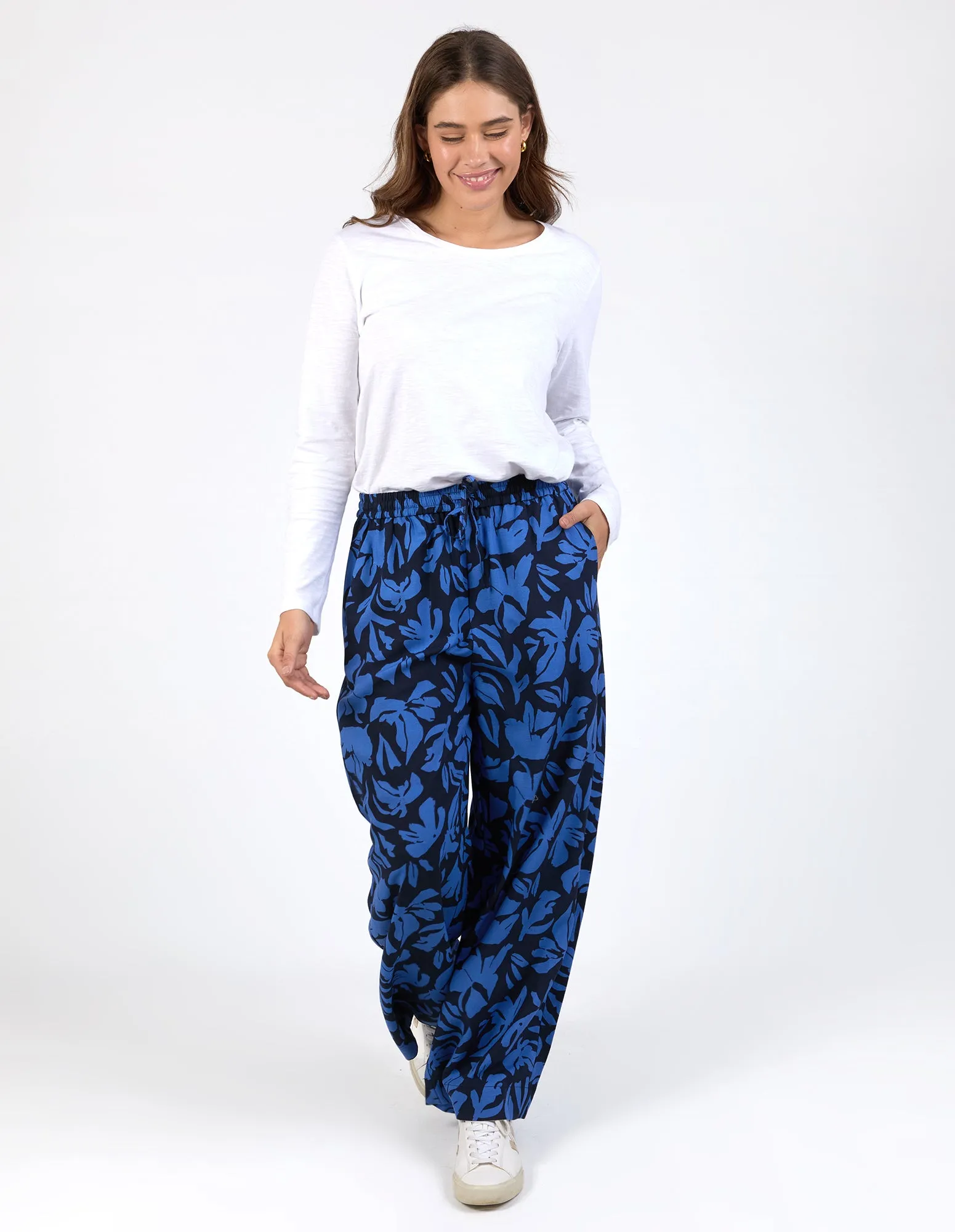 Riley Wide Leg Pant Riley Floral Print sold by Elm Lifestyle product image thumbnail 2