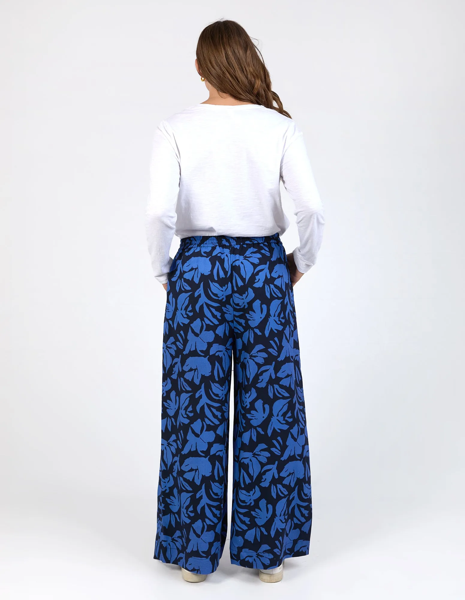 Riley Wide Leg Pant Riley Floral Print sold by Elm Lifestyle product image thumbnail 3