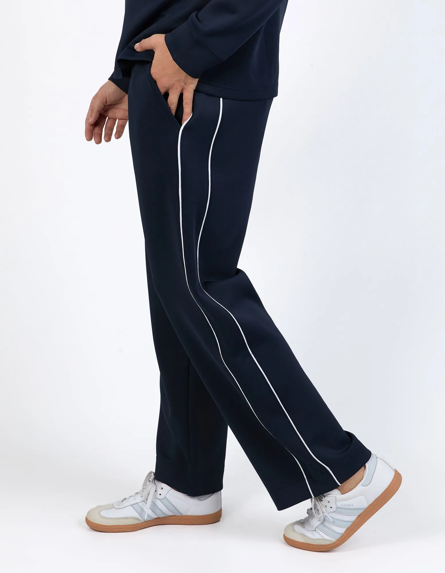 Bonnie Wide Leg Pant Dark Sapphire sold by Elm Lifestyle product image thumbnail 5