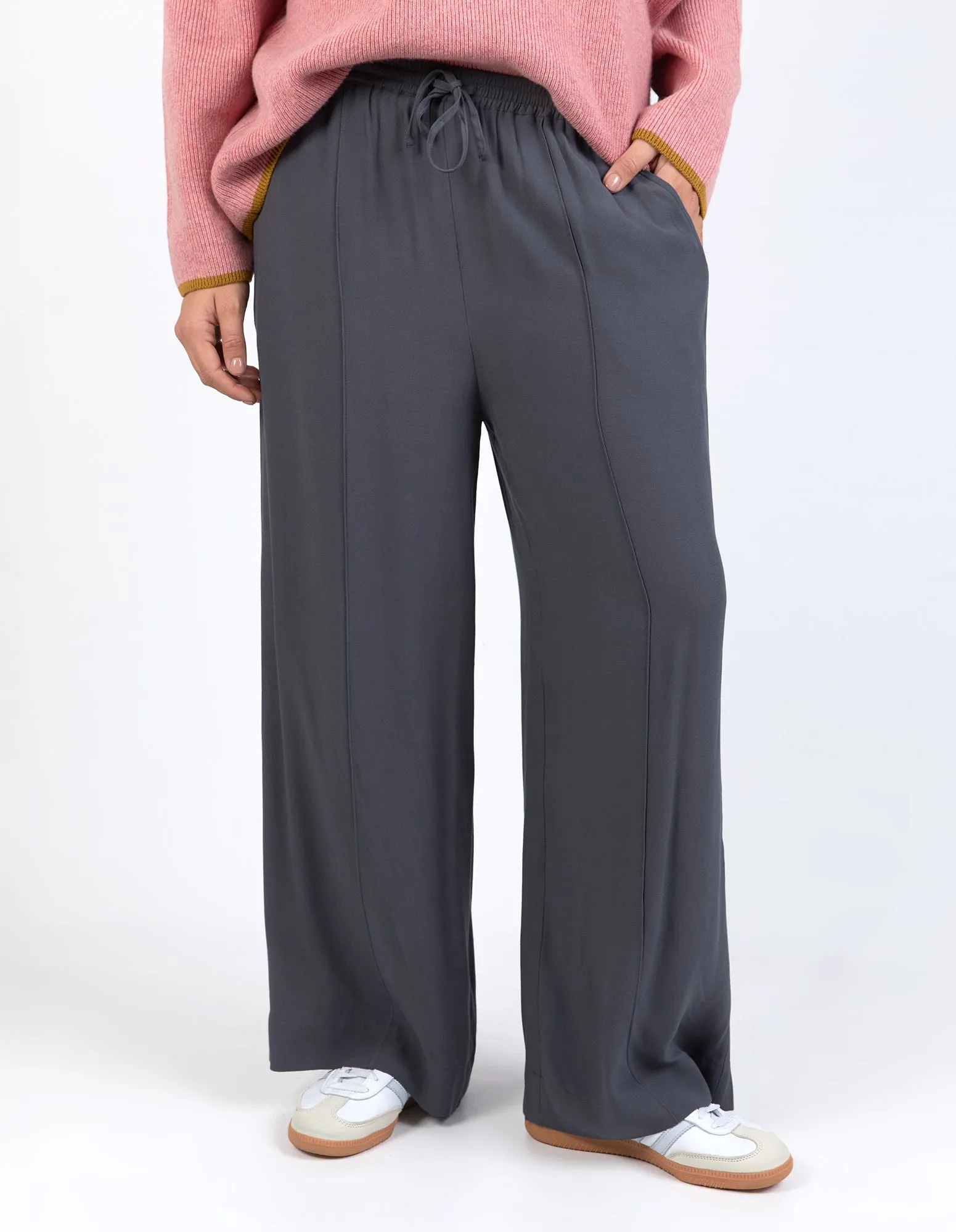 Sloane Pant Charcoal sold by Elm Lifestyle