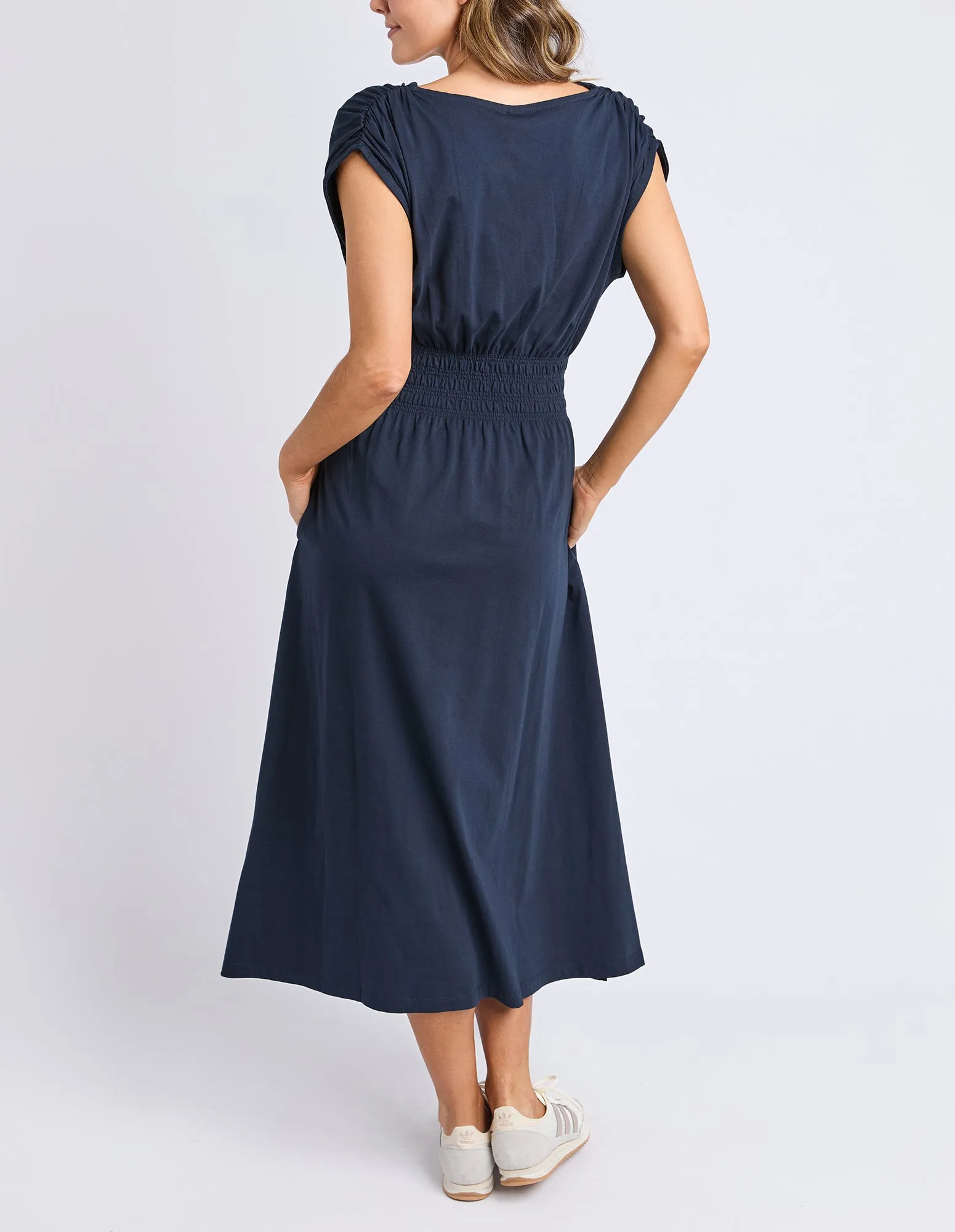 Nelle Midi Dress Navy sold by Elm Lifestyle product image thumbnail 5