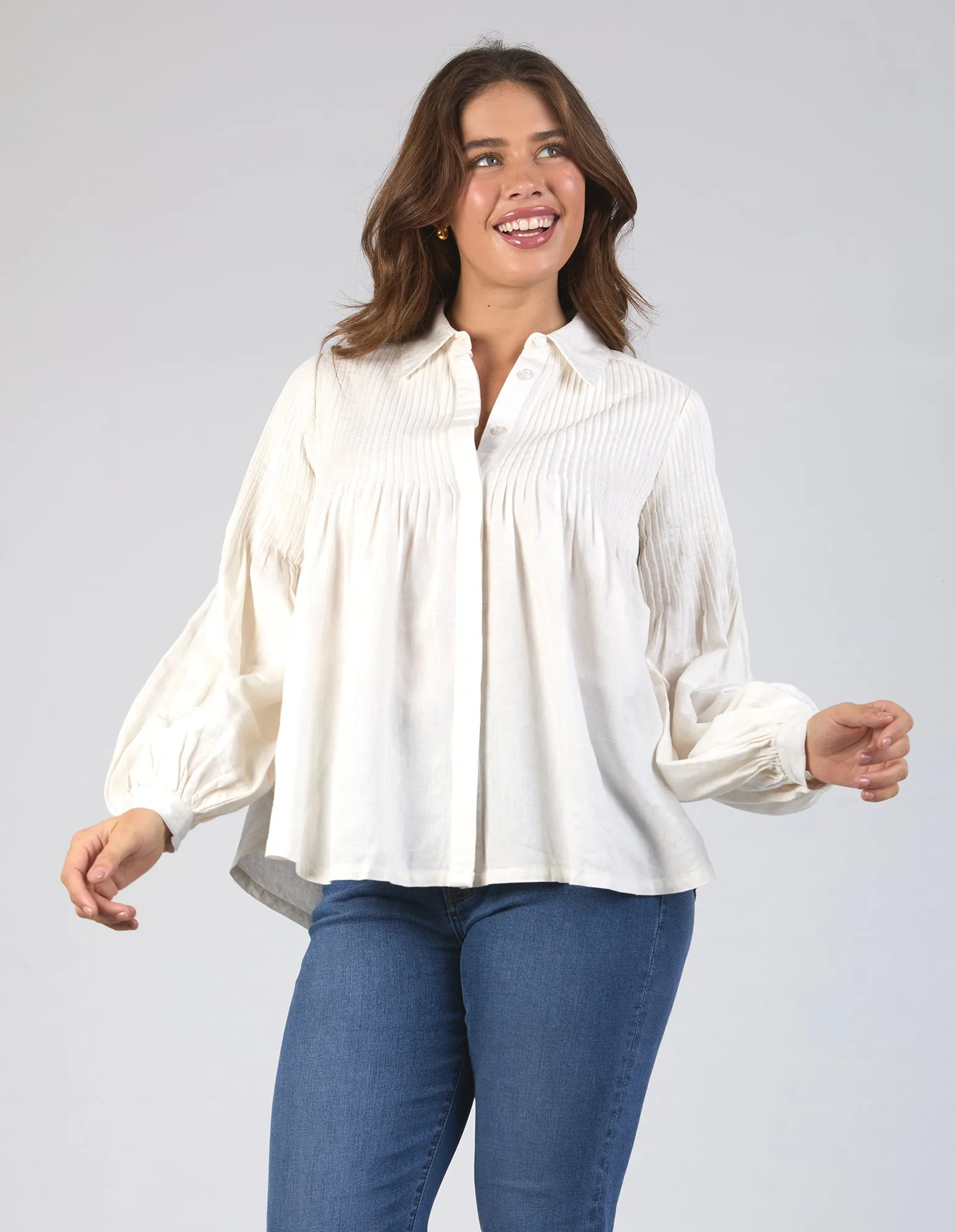 Sky Shirt Marshmallow sold by Elm Lifestyle product image thumbnail 4