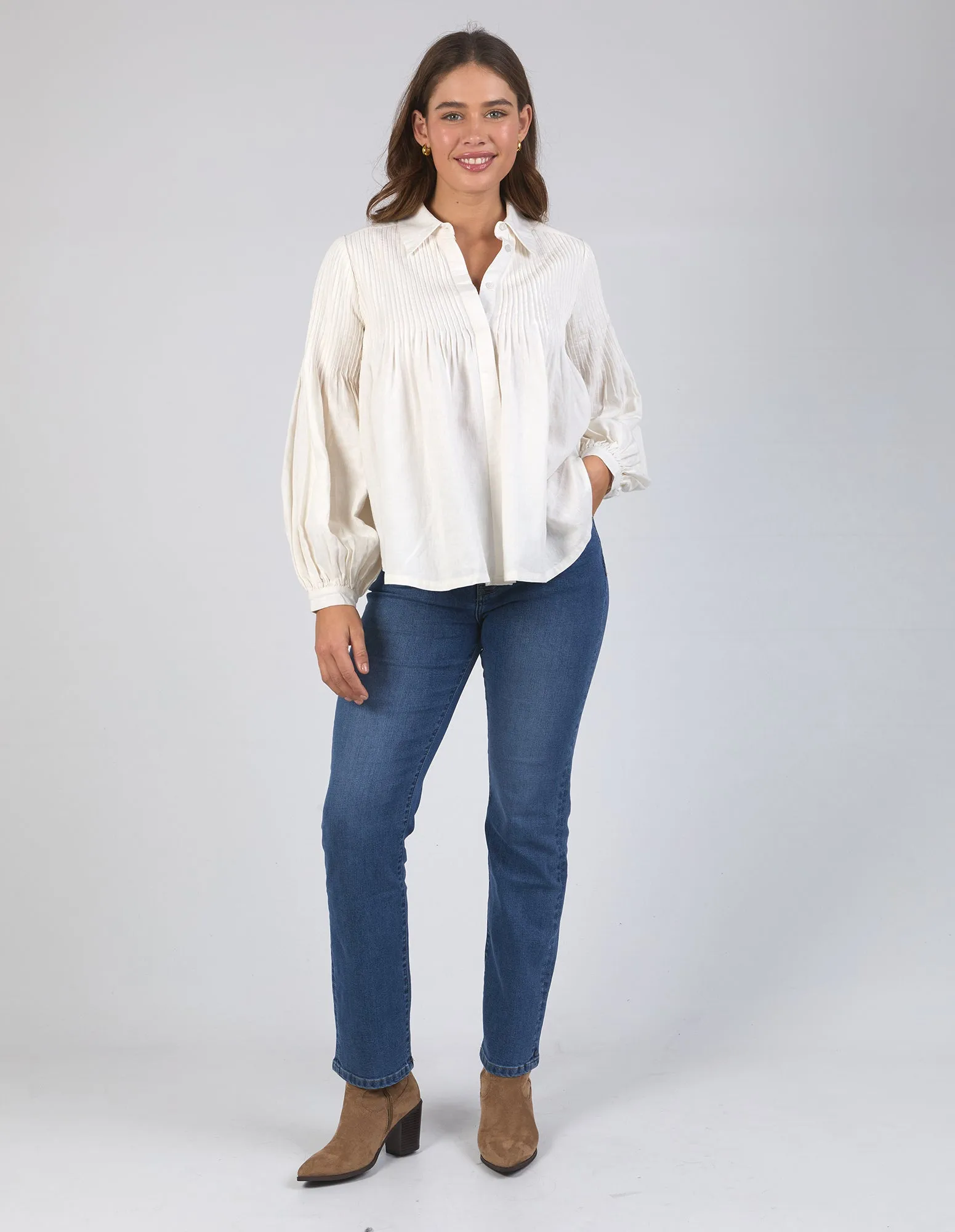 Sky Shirt Marshmallow sold by Elm Lifestyle product image thumbnail 2