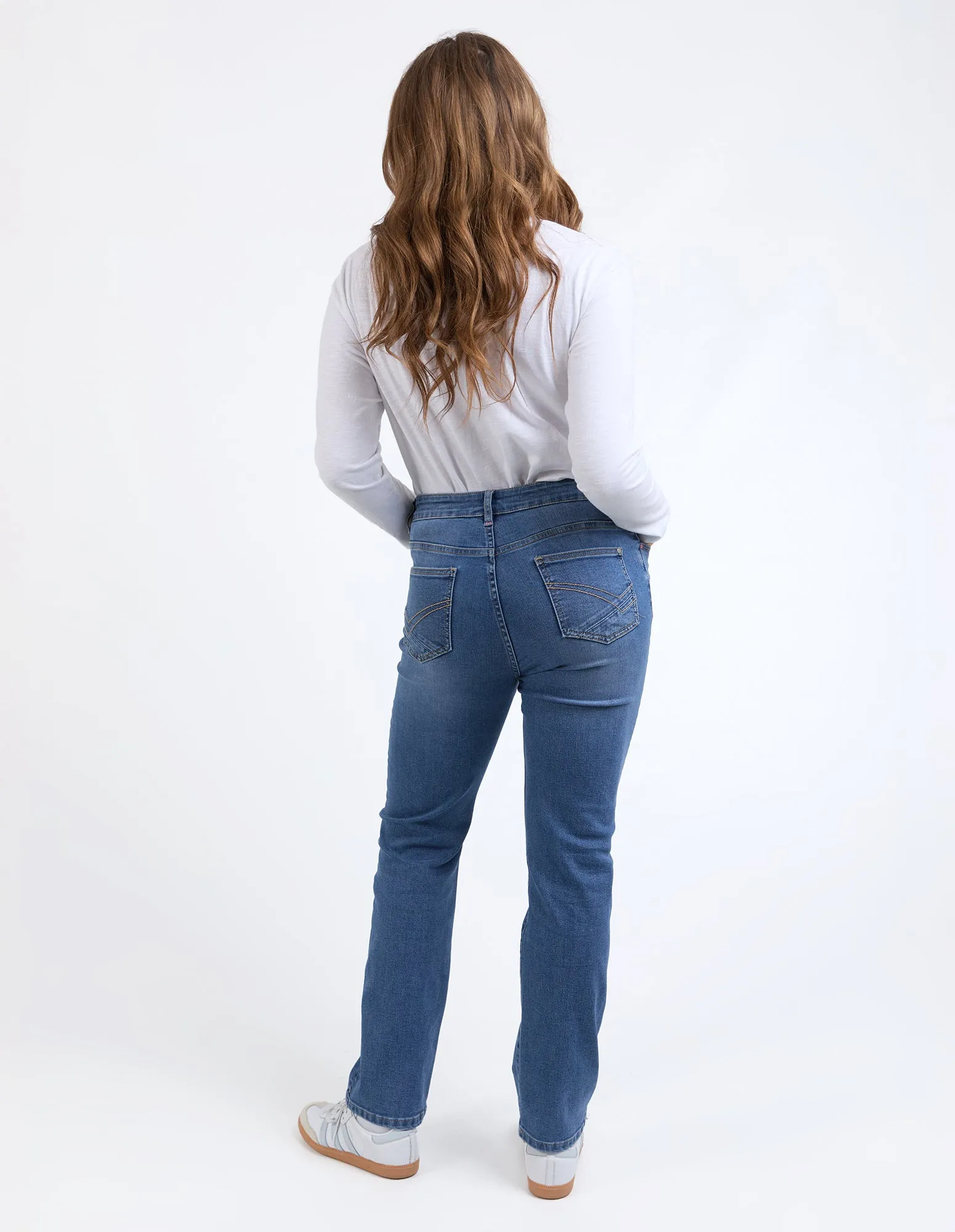 Ada Full Length Jean Mid Blue Wash sold by Elm Lifestyle product image thumbnail 3