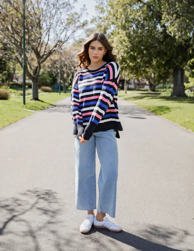 Sylvie Wide Leg Jean Light Blue Wash sold by Elm Lifestyle