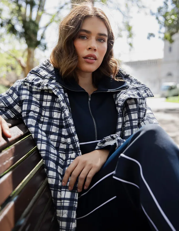 Clea Check Jacket Check made by Elm Lifestyle