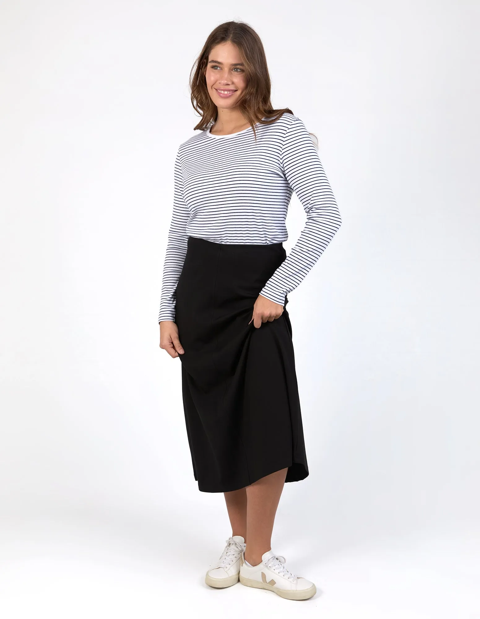 Penny Ponte Skirt Black sold by Elm Lifestyle product image thumbnail 2
