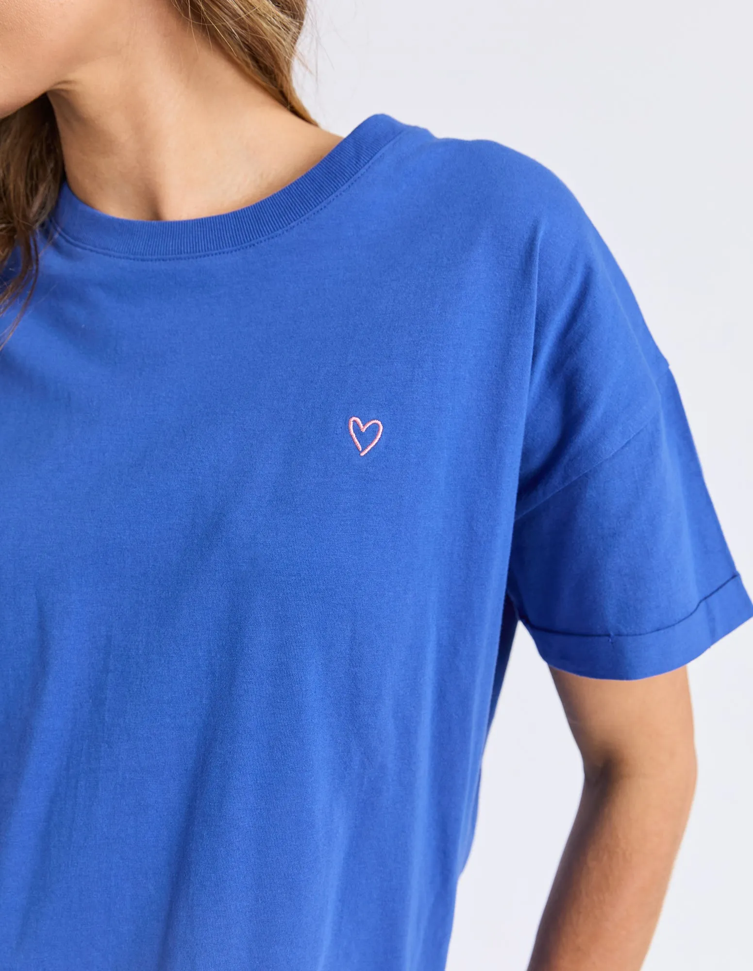 Halli Short Sleeve Tee French Blue sold by Elm Lifestyle product image thumbnail 5