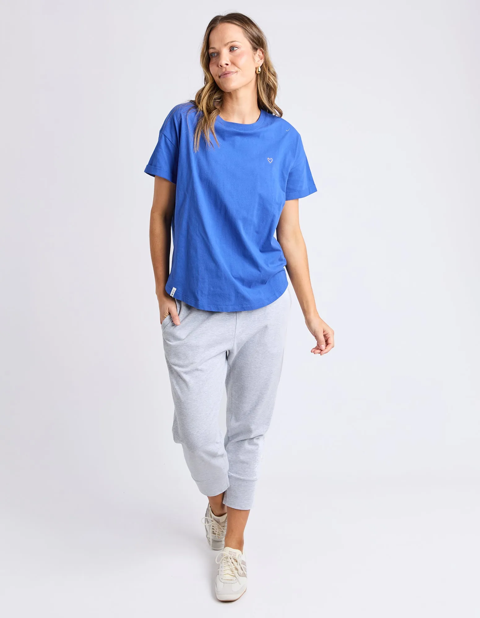 Halli Short Sleeve Tee French Blue sold by Elm Lifestyle product image thumbnail 2