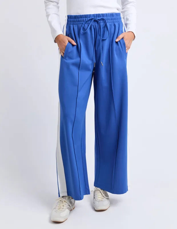 Carmen Wide Leg Pant French Blue & White Stripe sold by Elm Lifestyle