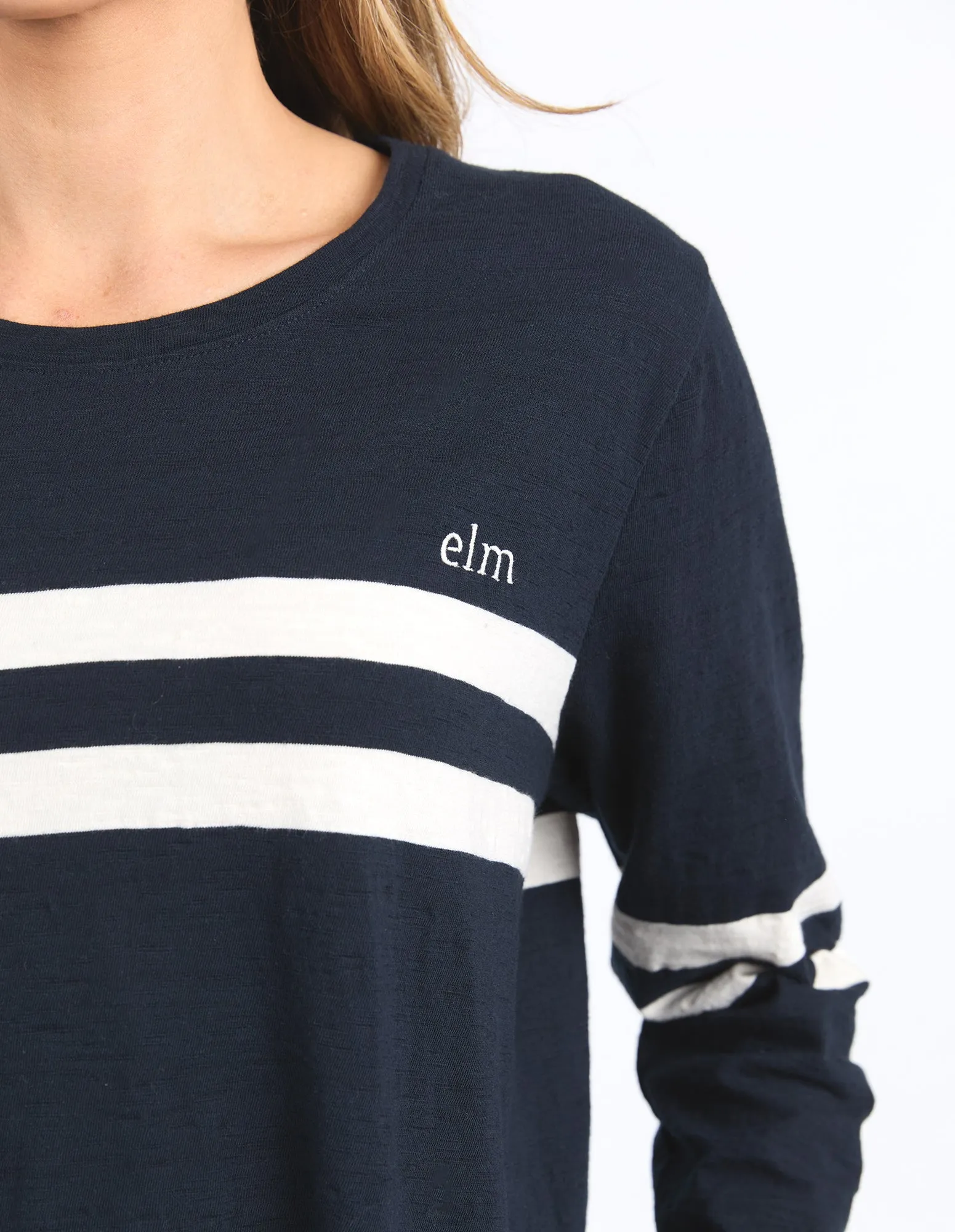 Adora Long Sleeve Tee Navy sold by Elm Lifestyle product image thumbnail 5