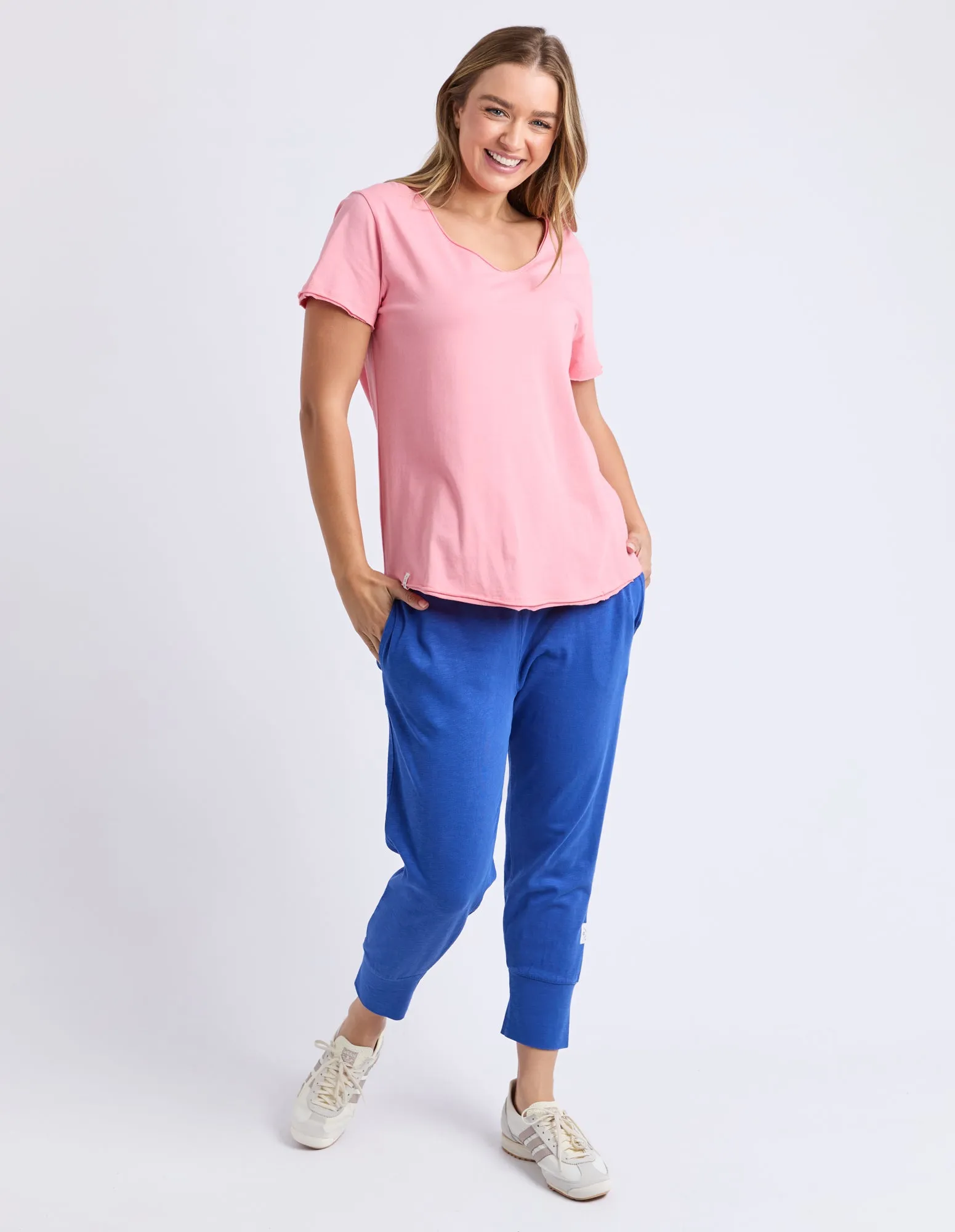 Pima Vee Tee Charm Pink sold by Elm Lifestyle product image thumbnail 2