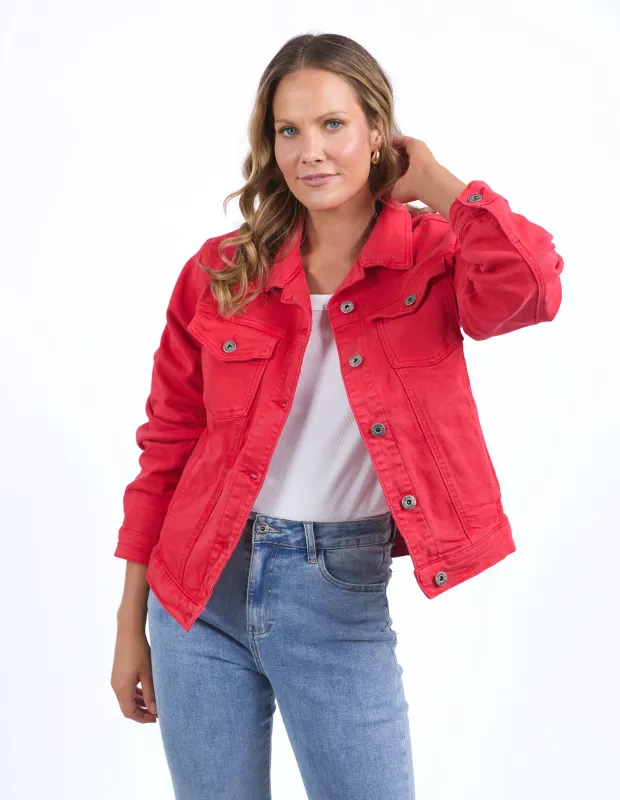 Tilly Jacket Poppy sold by Elm Lifestyle