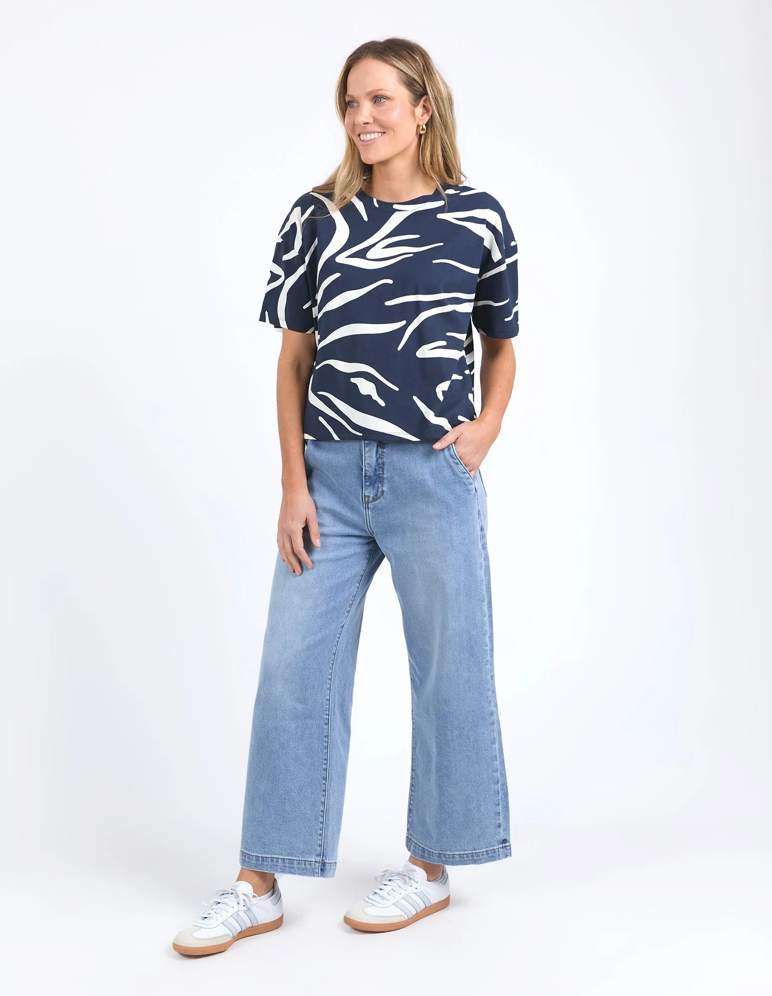 Zuri Tee Naval Blue sold by Elm Lifestyle product image thumbnail 4