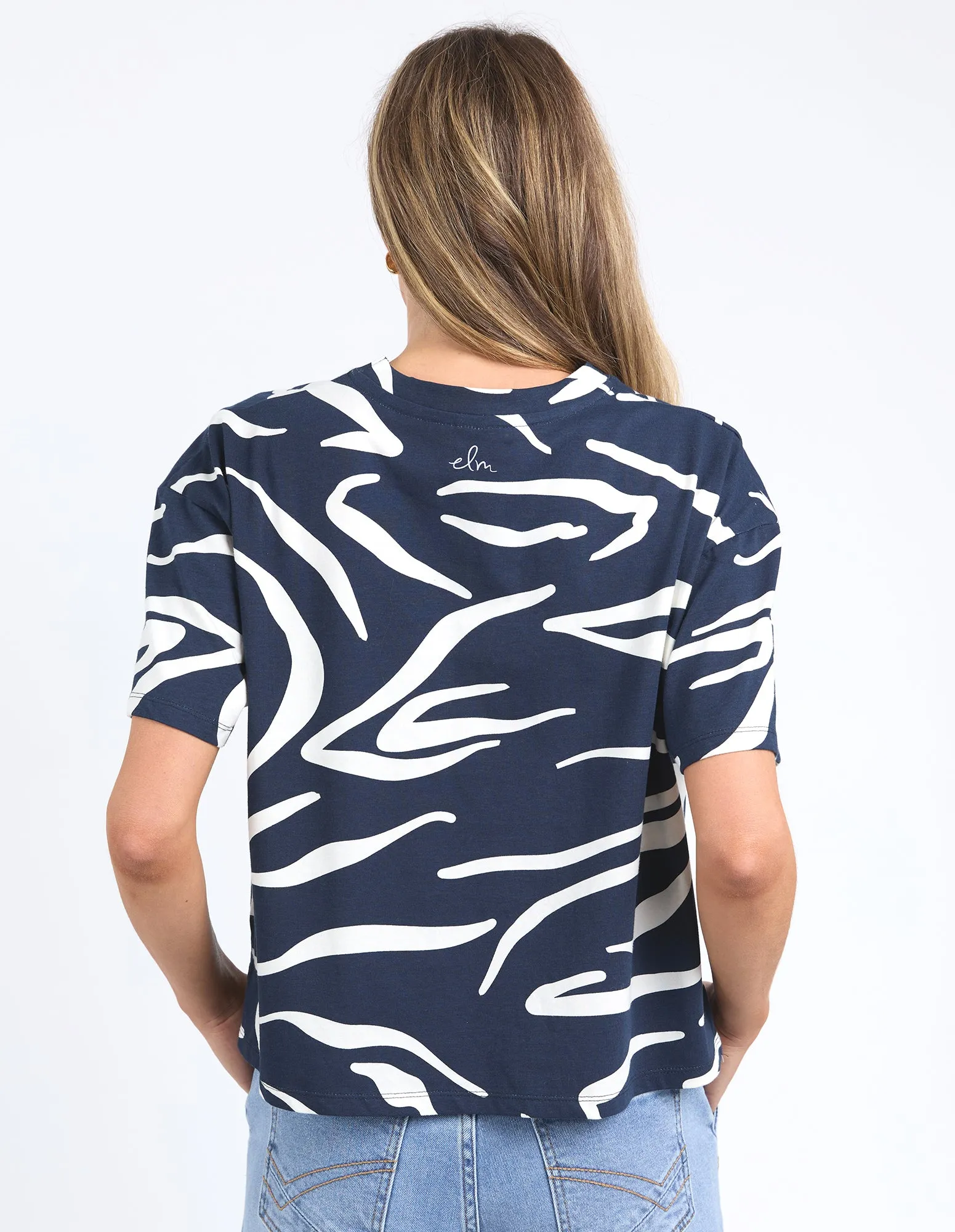 Zuri Tee Naval Blue sold by Elm Lifestyle product image thumbnail 3