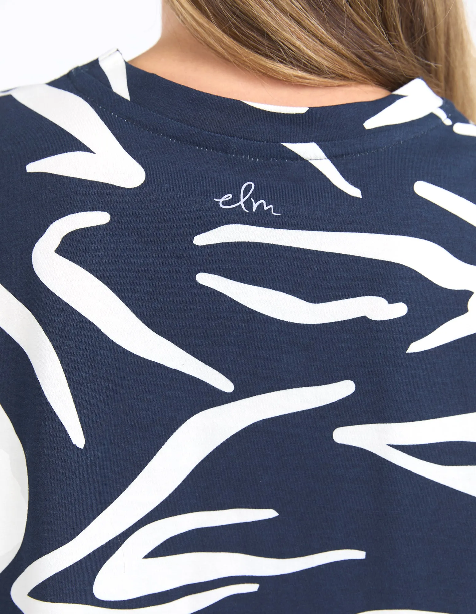 Zuri Tee Naval Blue sold by Elm Lifestyle product image thumbnail 5