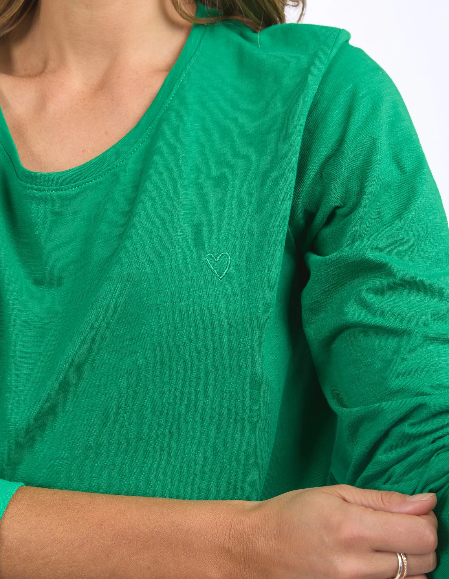 Everyday Long Sleeve Pine Green sold by Elm Lifestyle product image thumbnail 5
