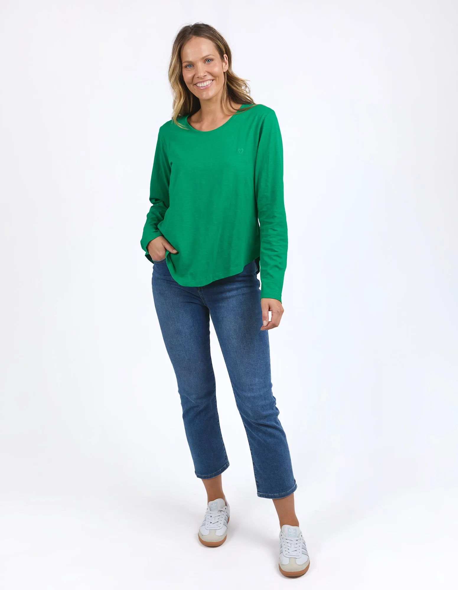 Everyday Long Sleeve Pine Green sold by Elm Lifestyle product image thumbnail 2