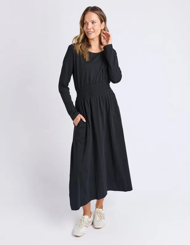 Nelle Dress Long Sleeve Black sold by Elm Lifestyle