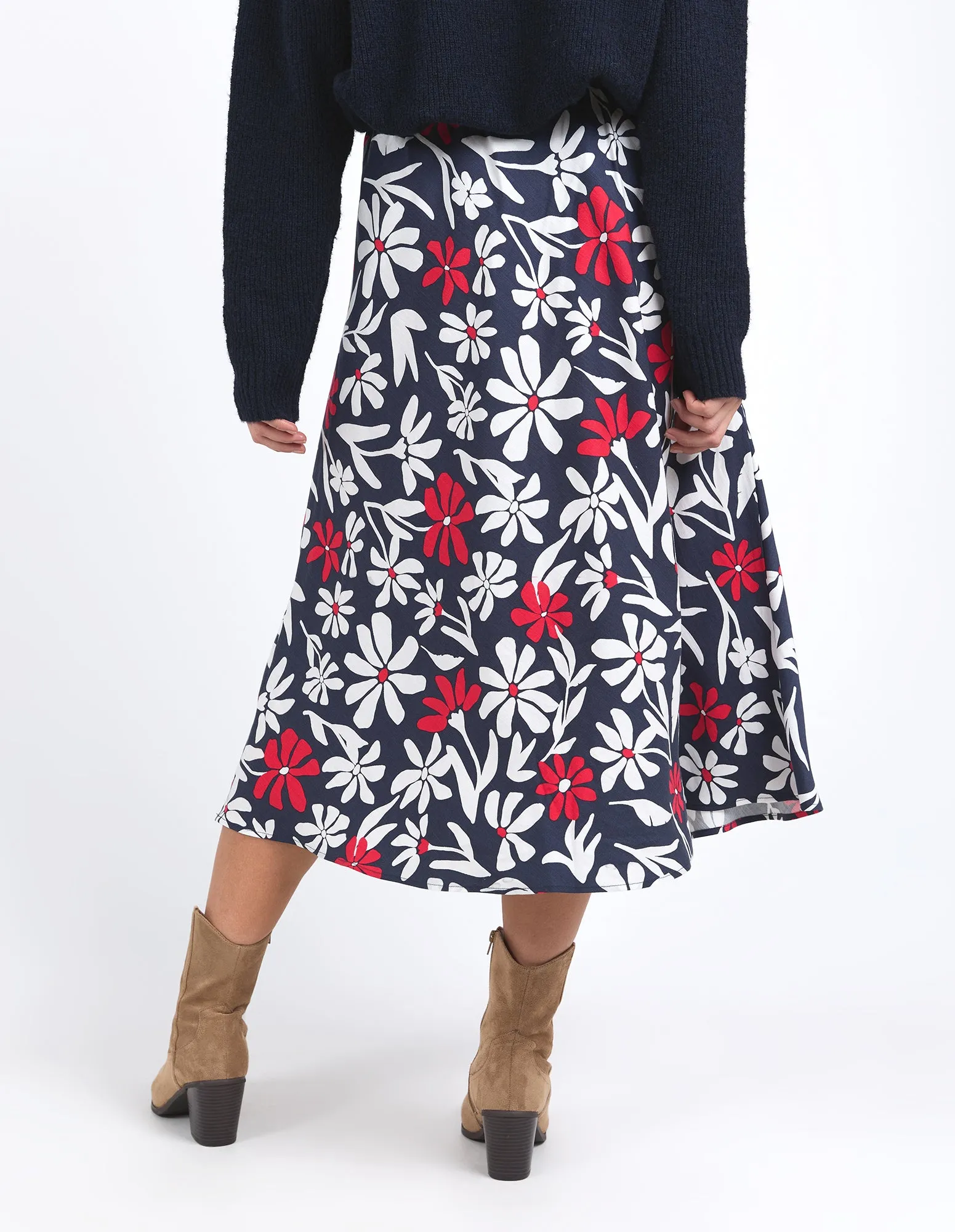 Indie Floral Skirt Indie Floral Print sold by Elm Lifestyle product image thumbnail 3