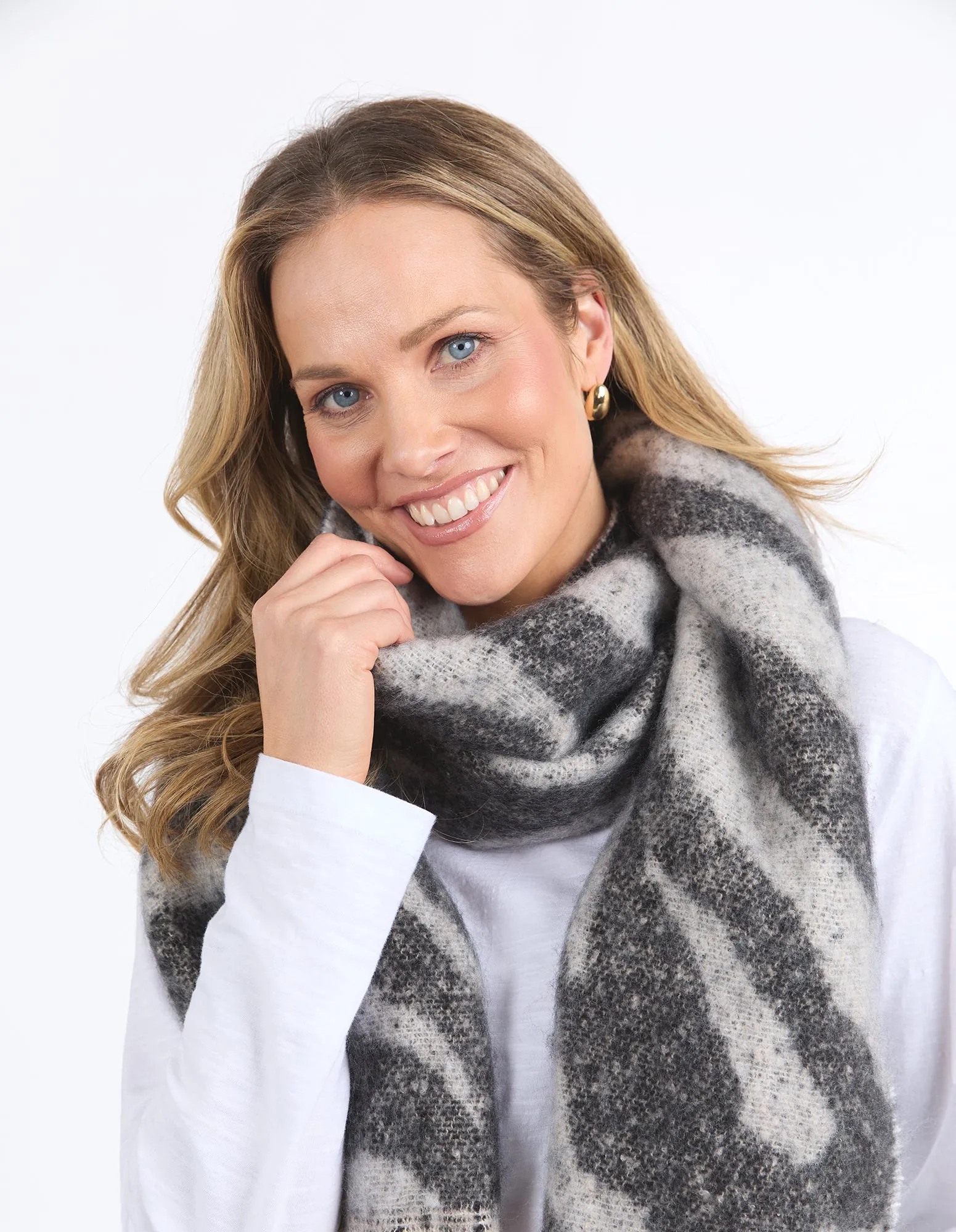 Zuri Scarf Zebra Print sold by Elm Lifestyle product image thumbnail 4