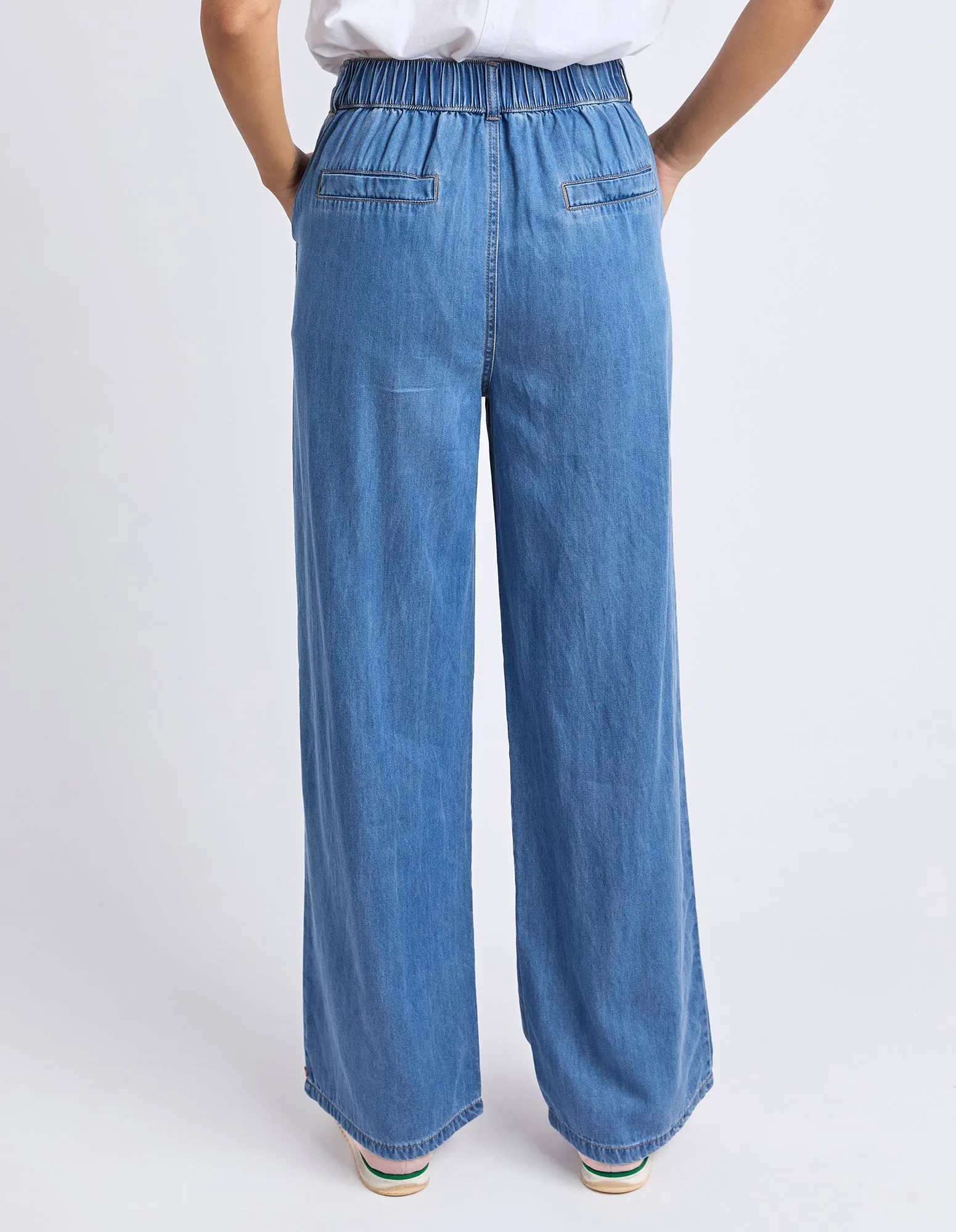Blaire Denim Pant Mid Blue Wash sold by Elm Lifestyle product image thumbnail 3