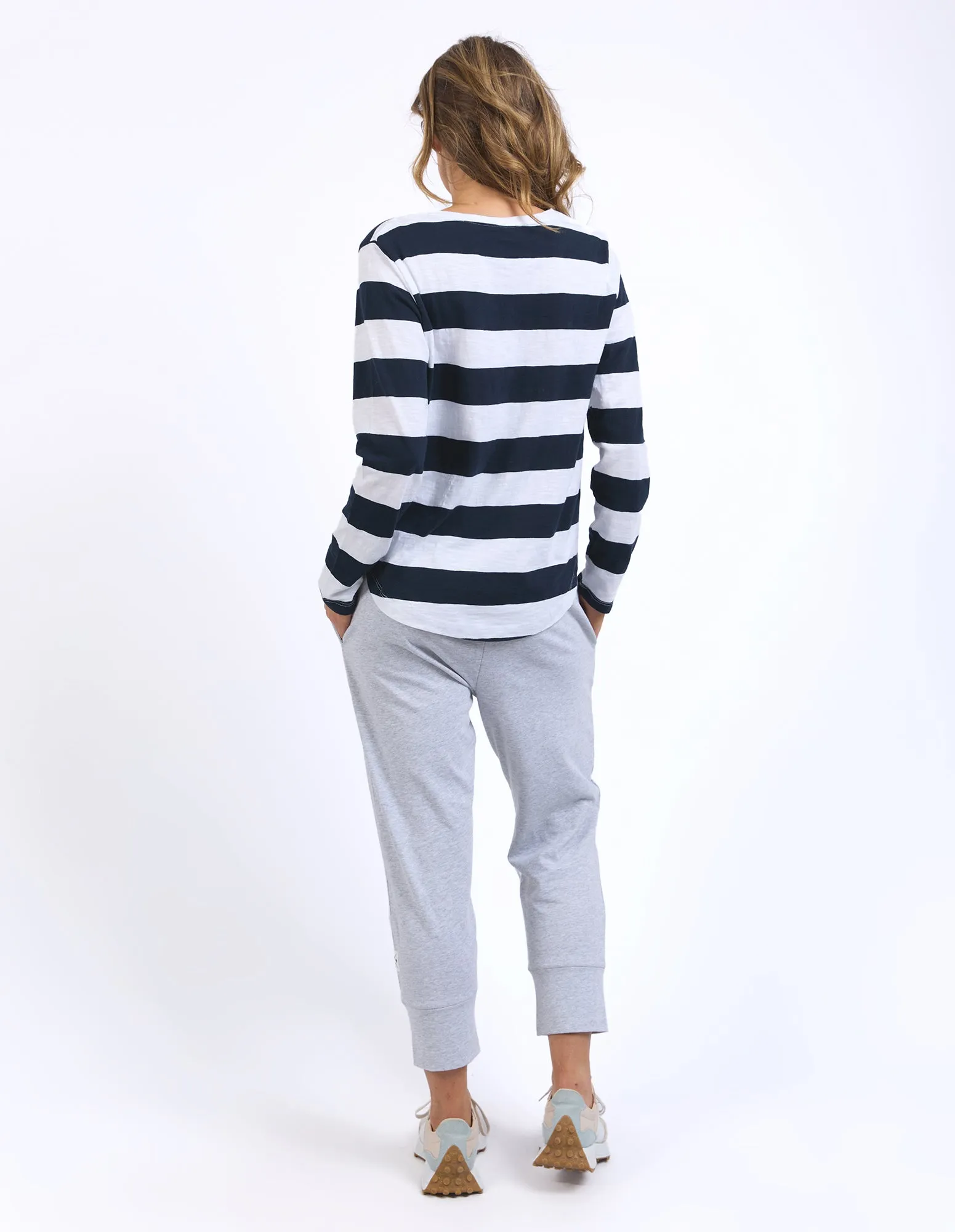 Spritz Stripe Long Sleeve Navy sold by Elm Lifestyle product image thumbnail 4