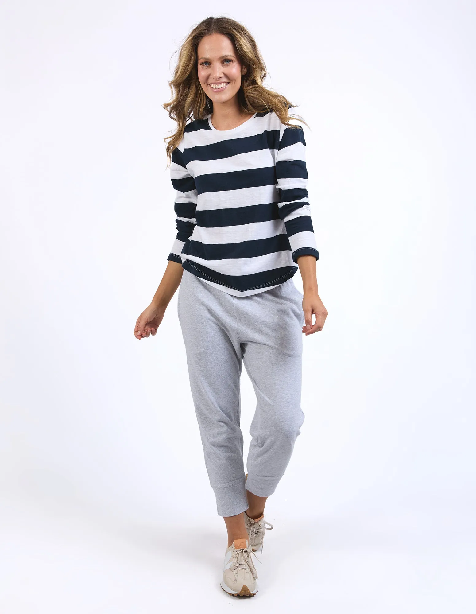 Spritz Stripe Long Sleeve Navy sold by Elm Lifestyle product image thumbnail 2