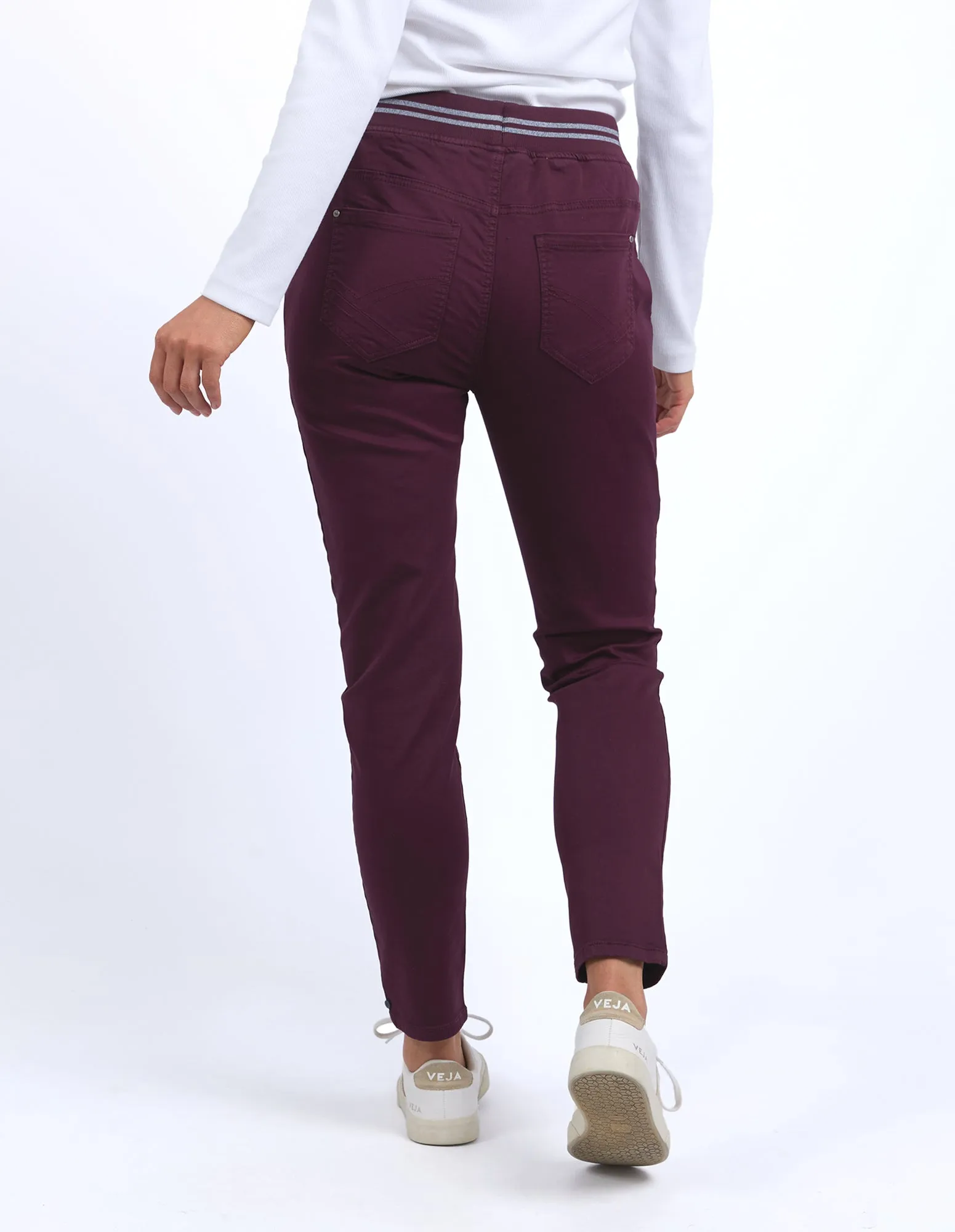 Margo Jogger Merlot sold by Elm Lifestyle product image thumbnail 3