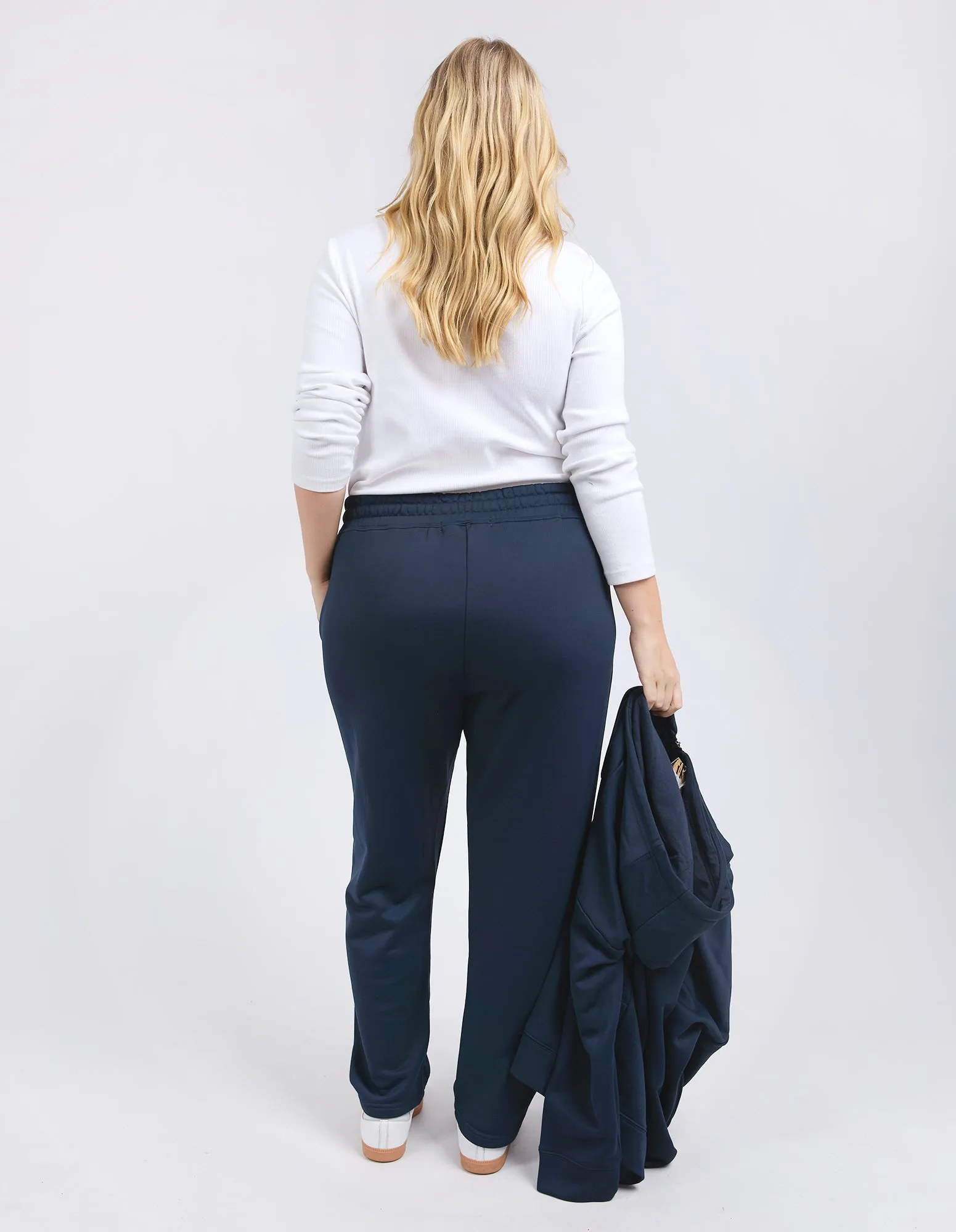 Gracie Trackpant Navy sold by Elm Lifestyle product image thumbnail 3
