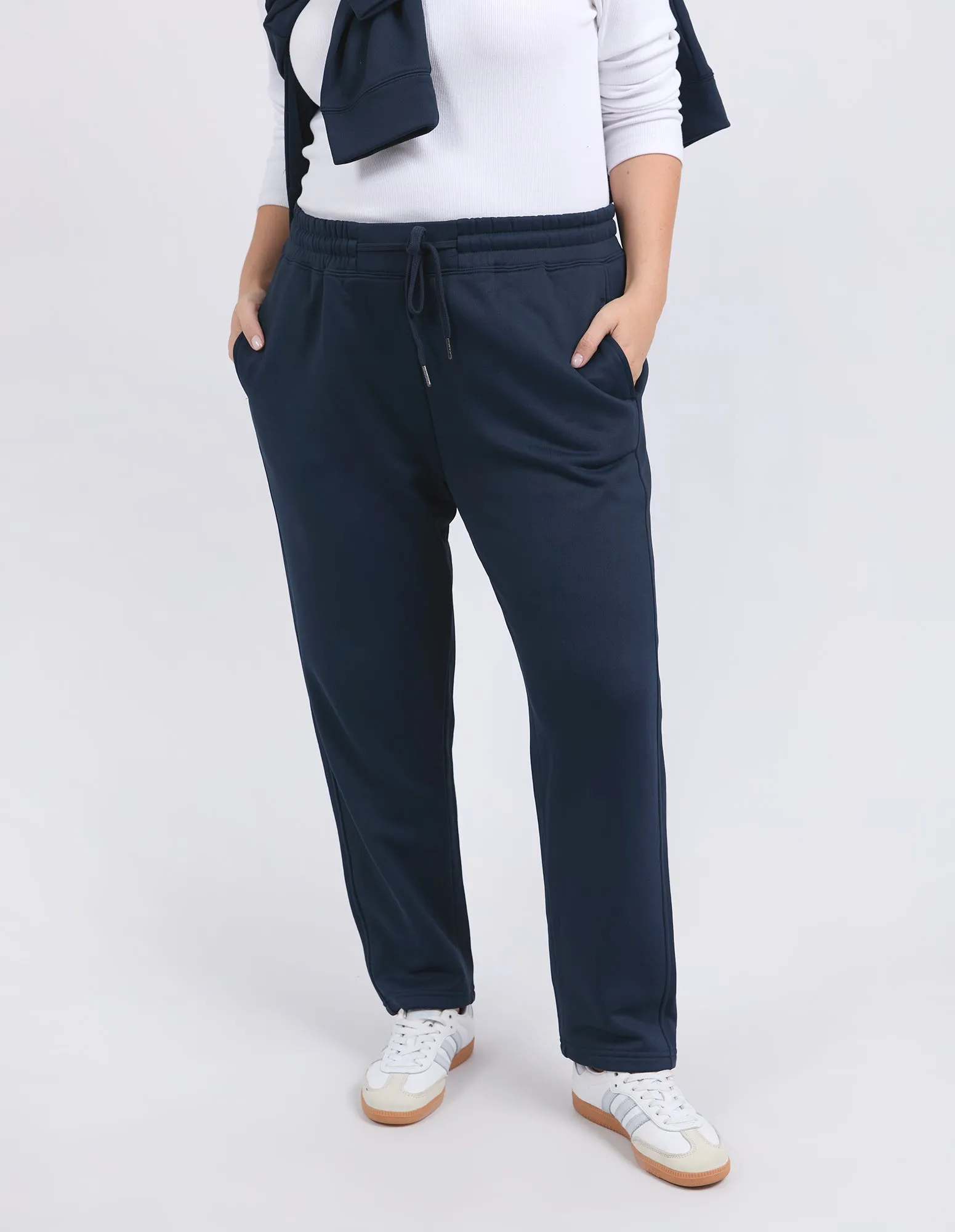 Gracie Trackpant Navy sold by Elm Lifestyle