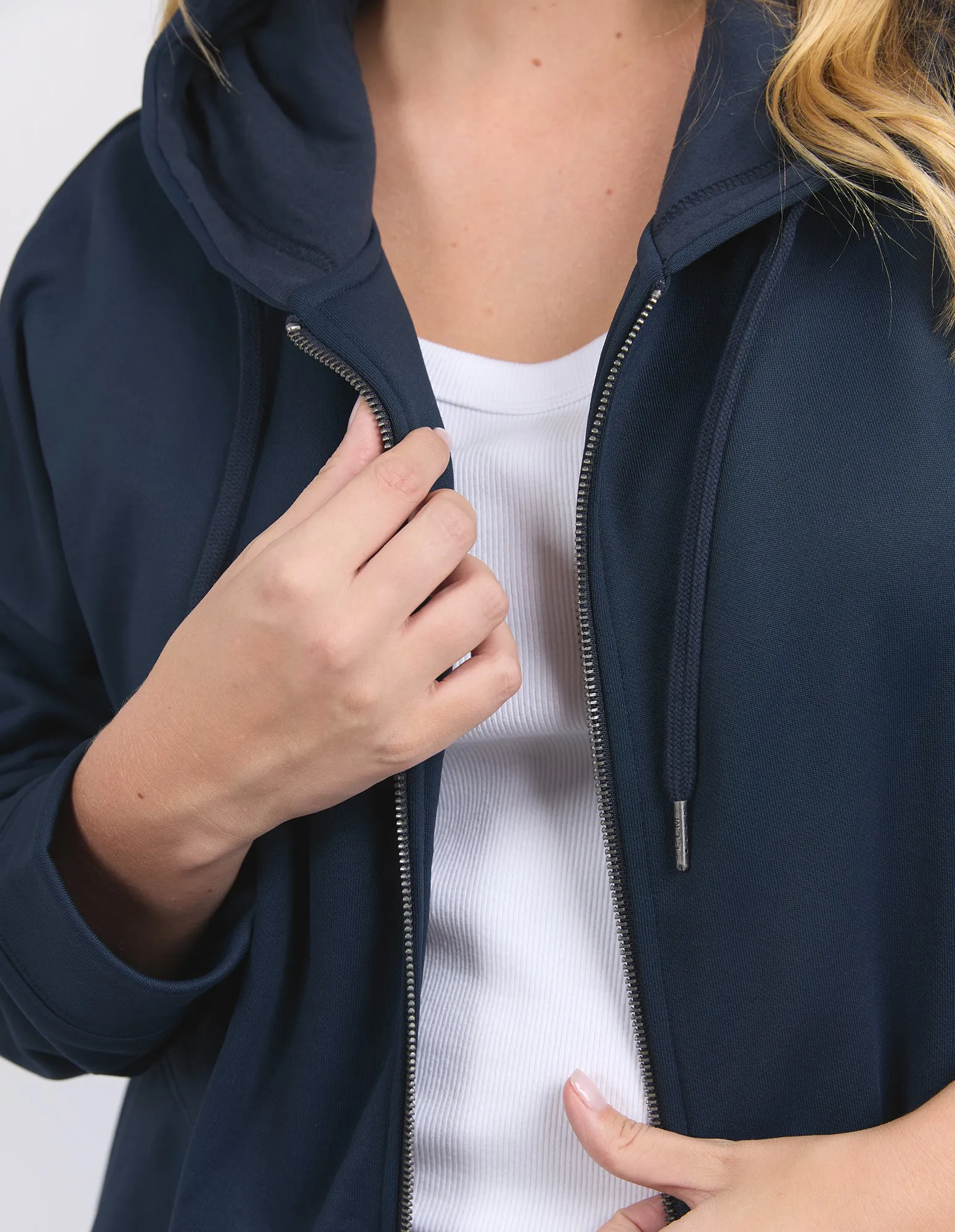 Gracie Zip Hoodie Navy sold by Elm Lifestyle product image thumbnail 5