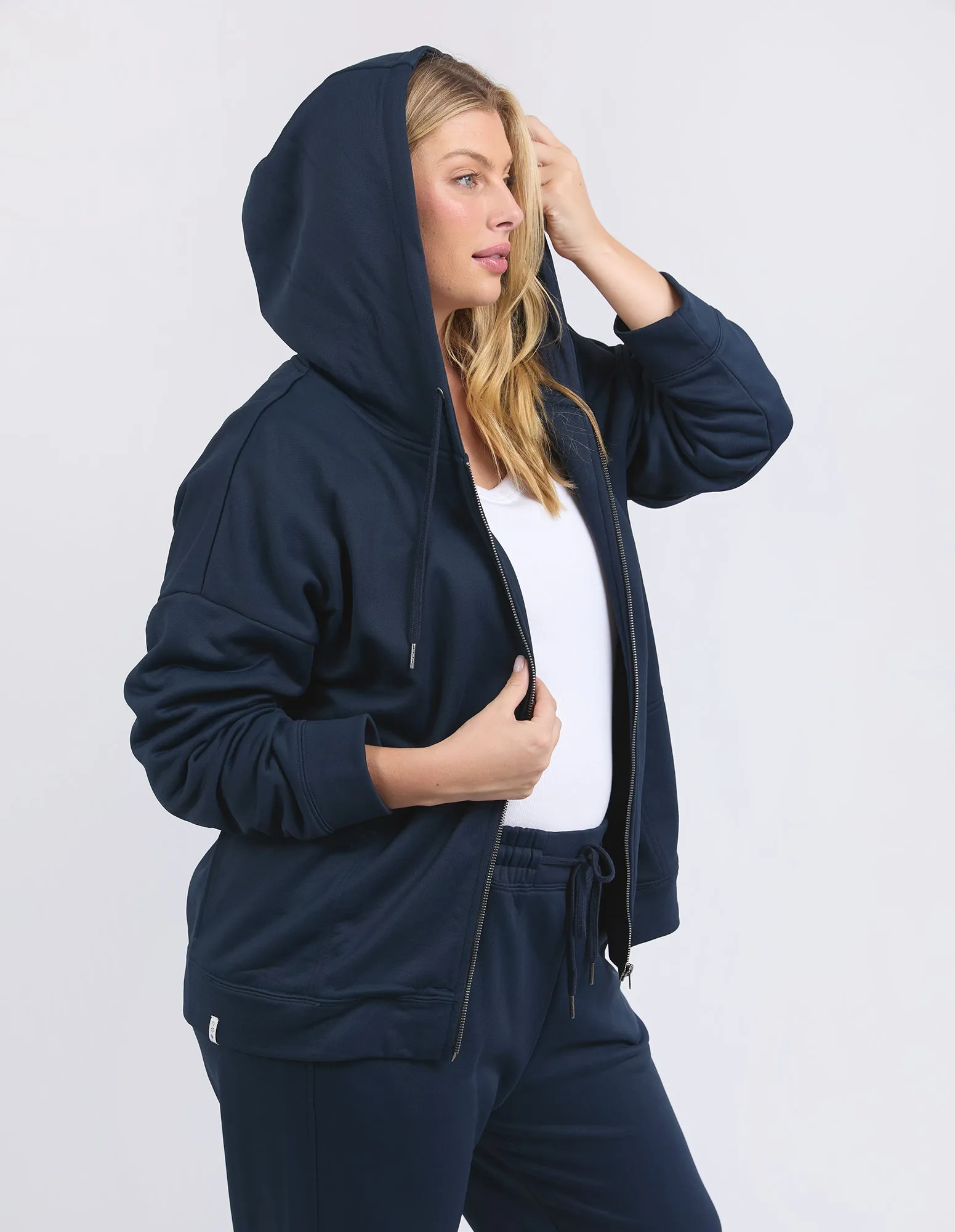 Gracie Zip Hoodie Navy sold by Elm Lifestyle product image thumbnail 4