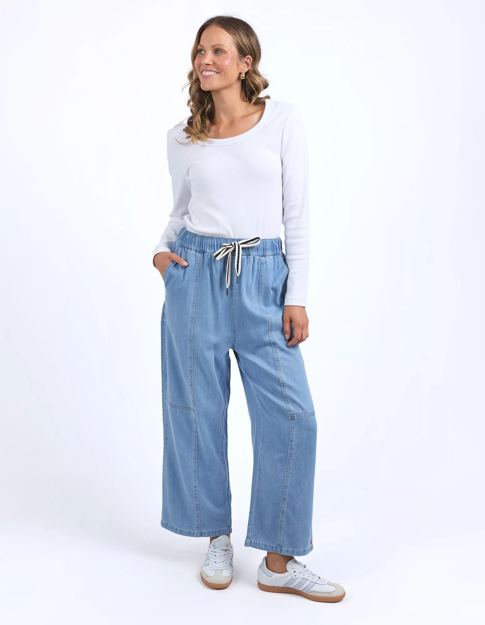 Neve Relaxed Denim Pant Light Blue sold by Elm Lifestyle product image thumbnail 2