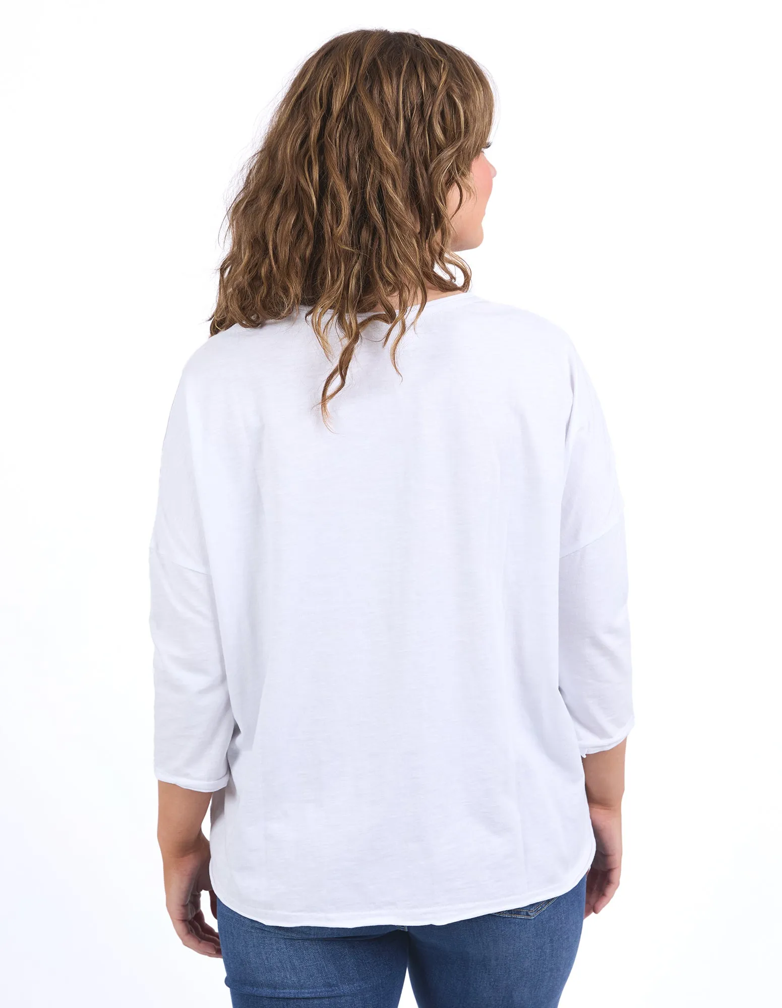 Anya Long Sleeve Tee White sold by Elm Lifestyle product image thumbnail 3