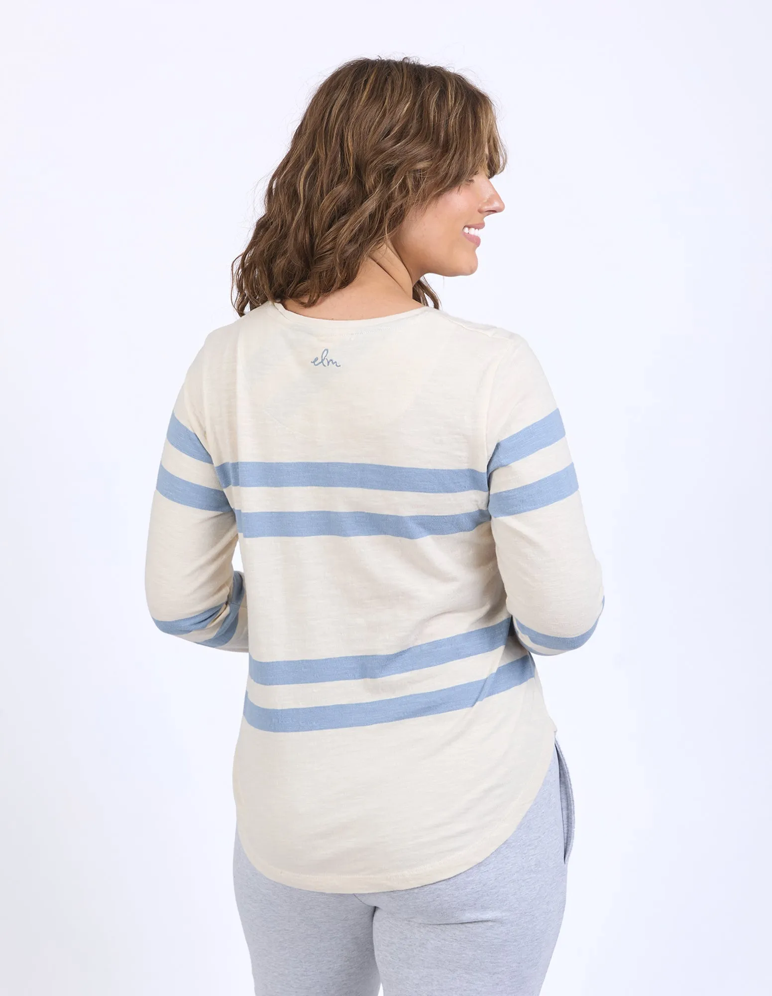 Allegra Long Sleeve Tee Marshmallow sold by Elm Lifestyle product image thumbnail 3
