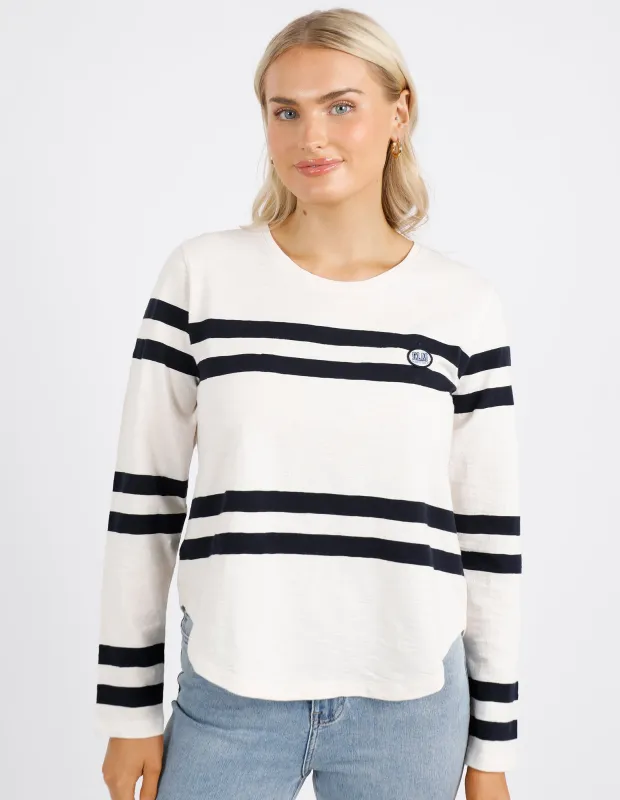 Allegra Long Sleeve Vintage White sold by Elm Lifestyle