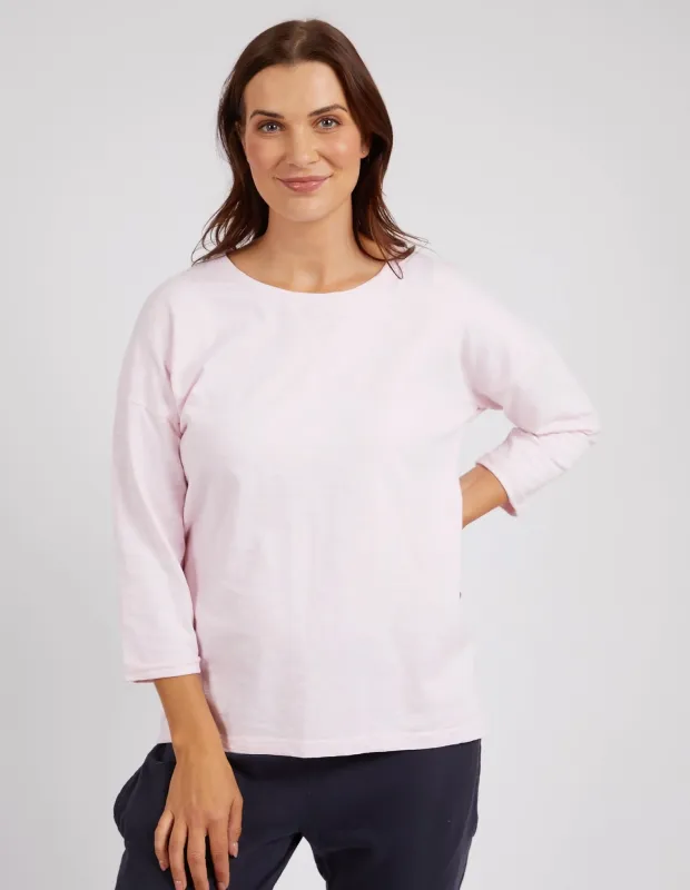 Annie 3/4 Sleeve Tee Pink Lady sold by Elm Lifestyle
